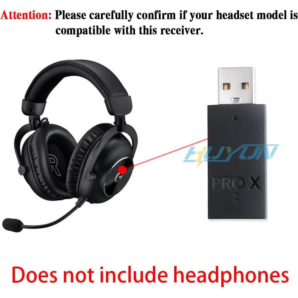 Adaptador Receptor Dongle MFX para Auriculares Logitech G PRO X