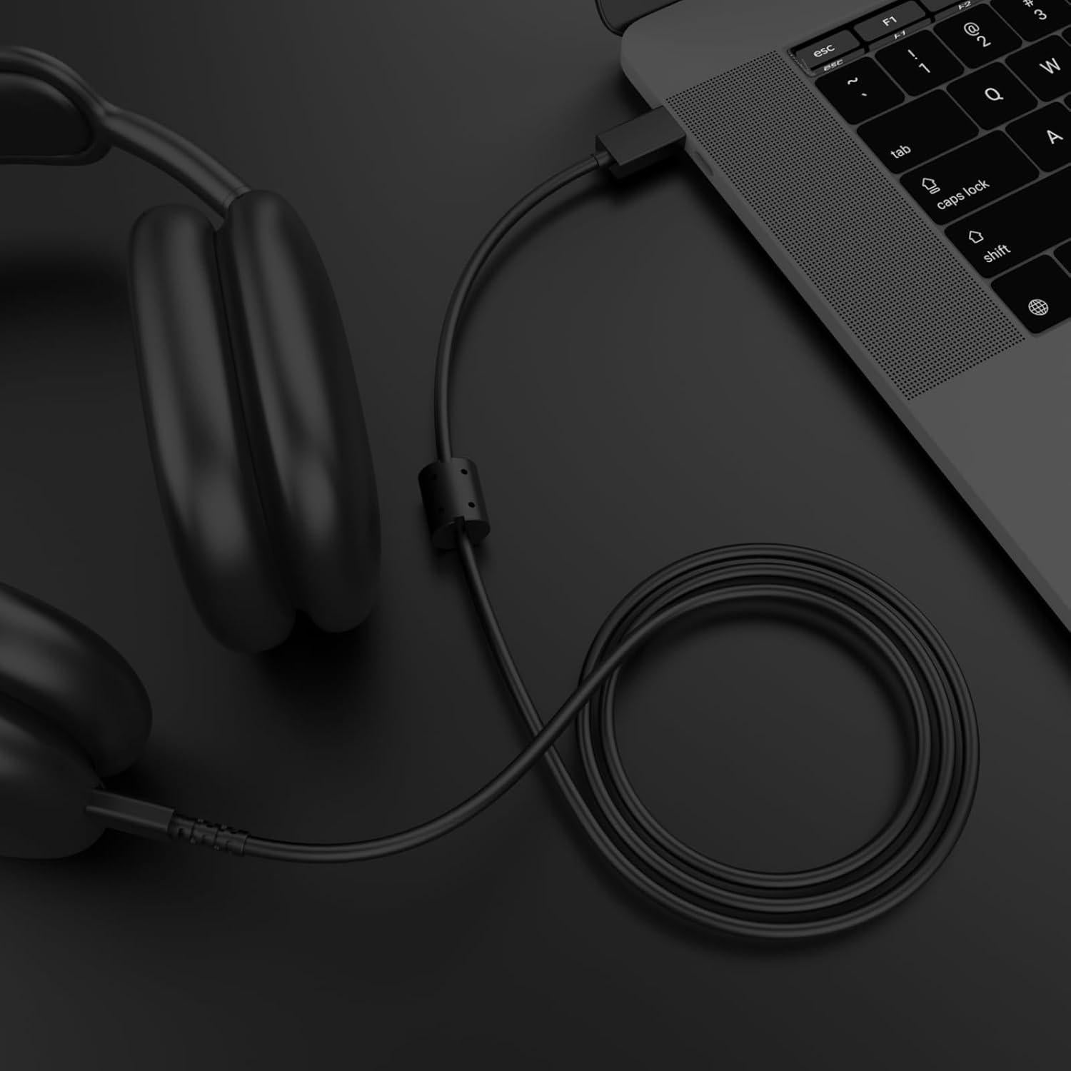 Cable de Carga USB Tipo C 1.8m Tobysome para Logitech G733