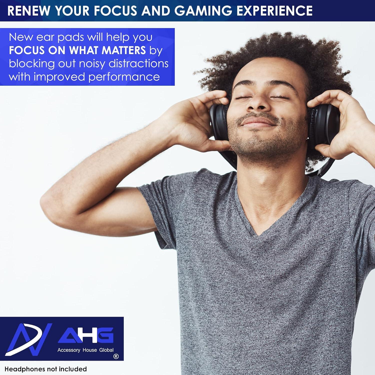 Almohadillas de Repuesto AHG para Auriculares HyperX Cloud