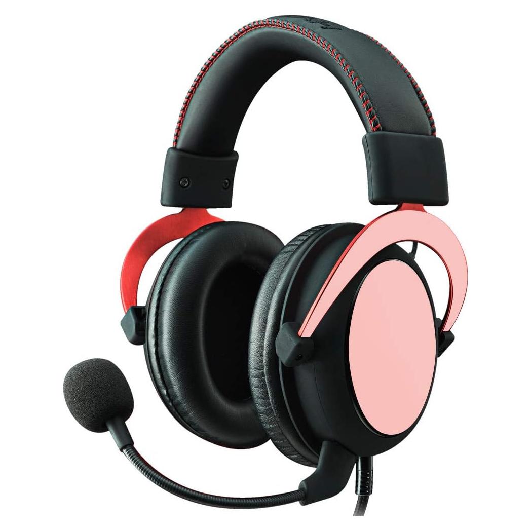 Piel Adhesiva Rosa para Auriculares Kingston HyperX Cloud II