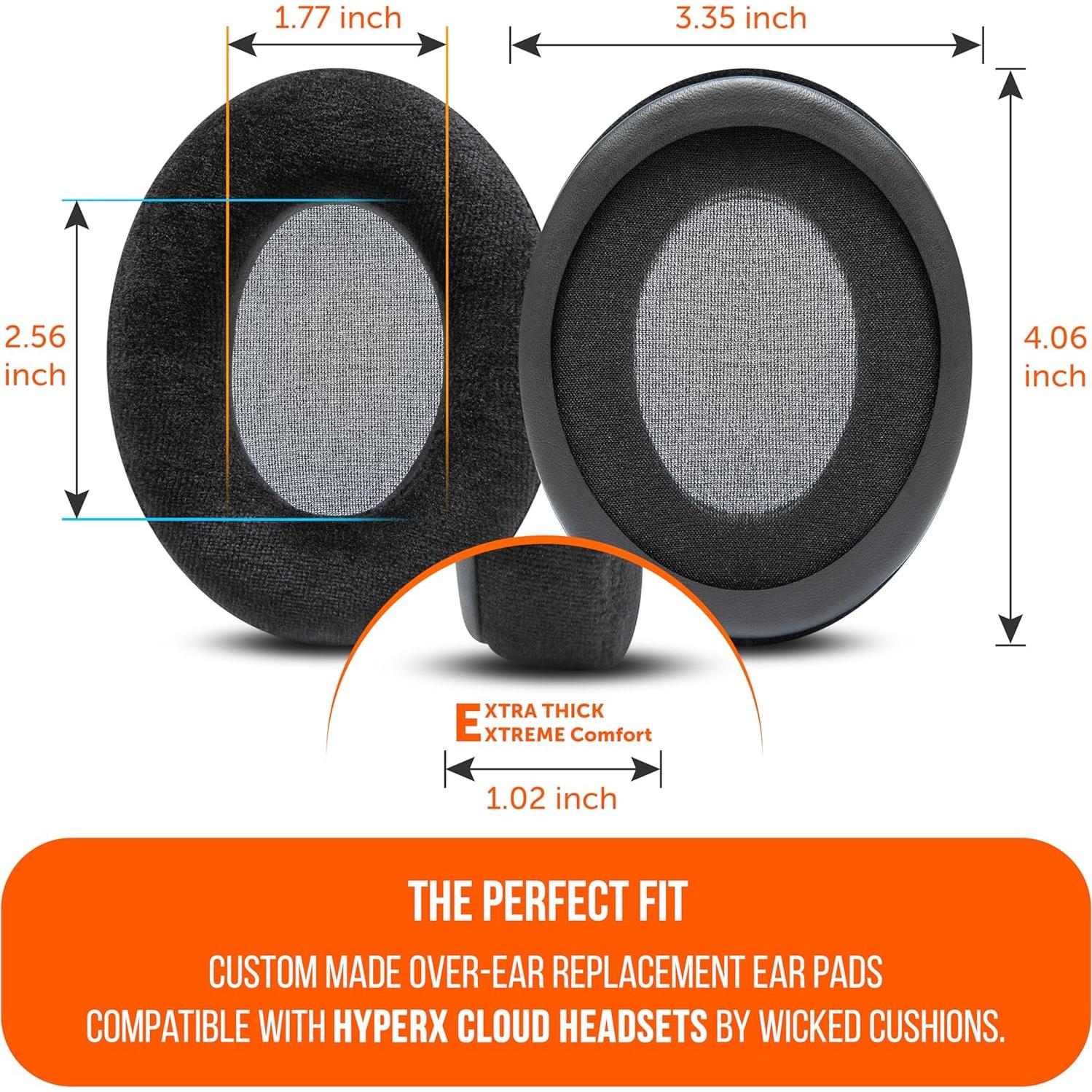 Almohadillas WC StealthZ Cloud para HyperX Cloud - Comodidad y Precisión