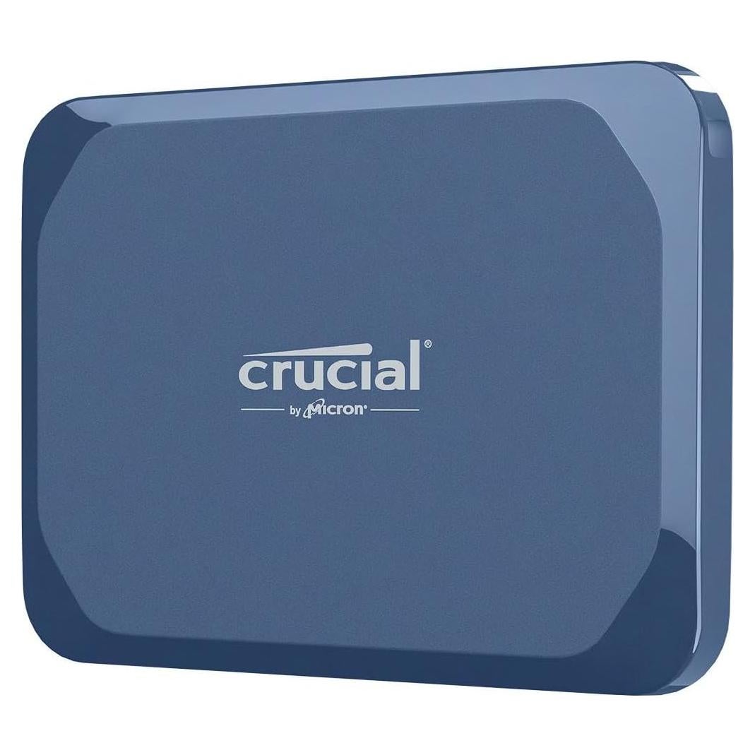 Crucial X10 1TB SSD Portátil USB-C, Velocidad 2100MB/s, Azul
