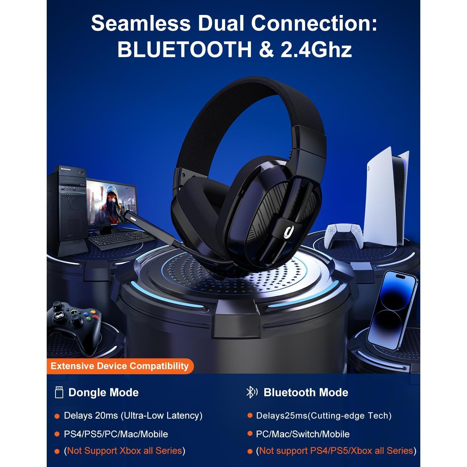 Auriculares Inalámbricos Jeecoo G10 Gaming Bluetooth 5.3