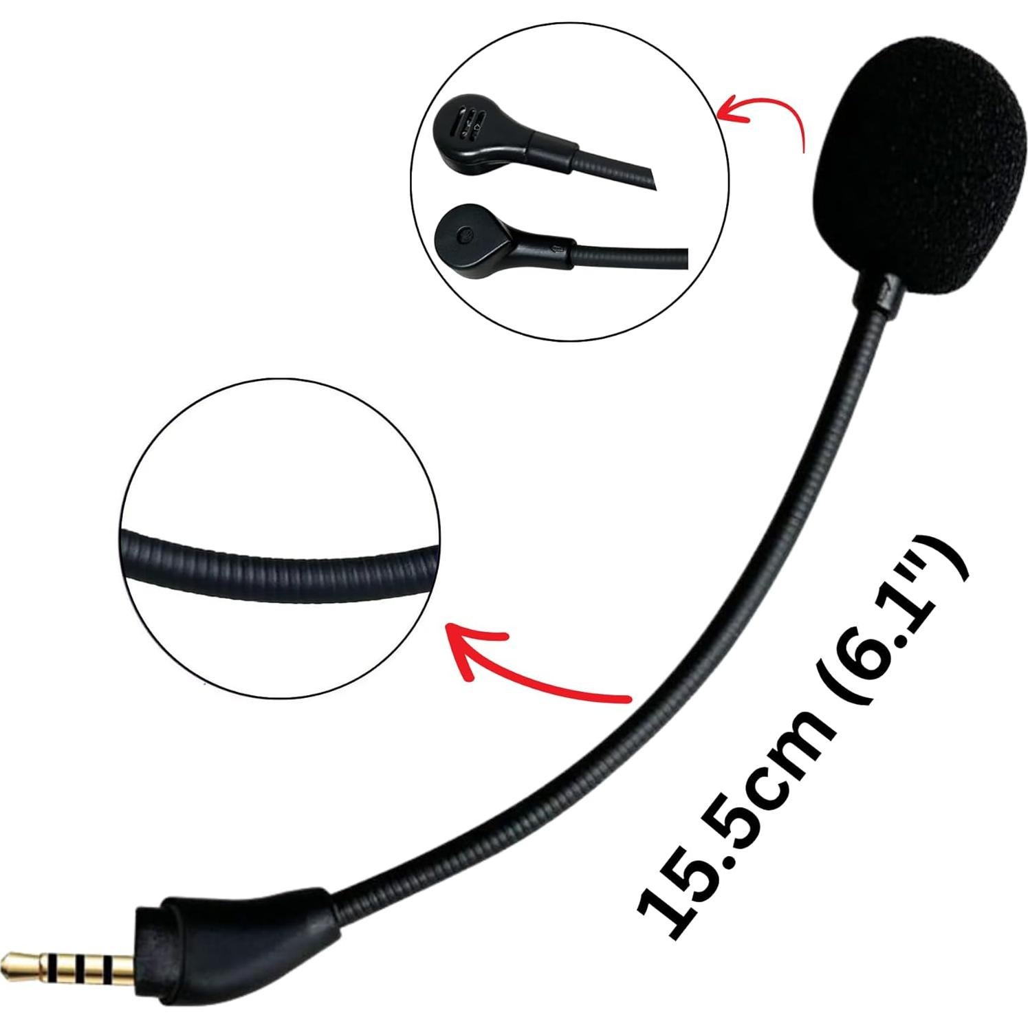 Micrófono de Reemplazo HyperX Cloud III con Cancelación de Ruido