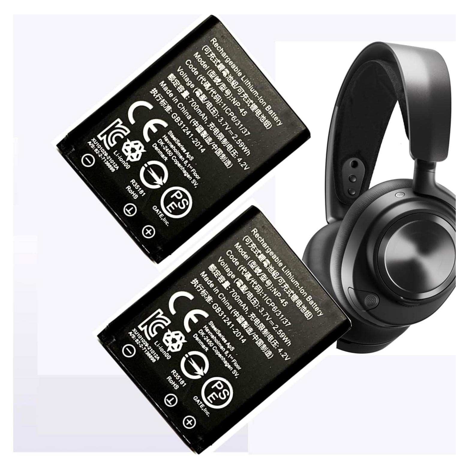 Batería NP-45 Steelseries Arctis Nova Pro 700mAh 3.7V