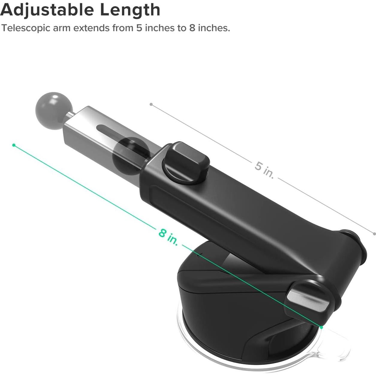 Soporte de Tablero iOttie EOT 5 con Brazo Telescópico