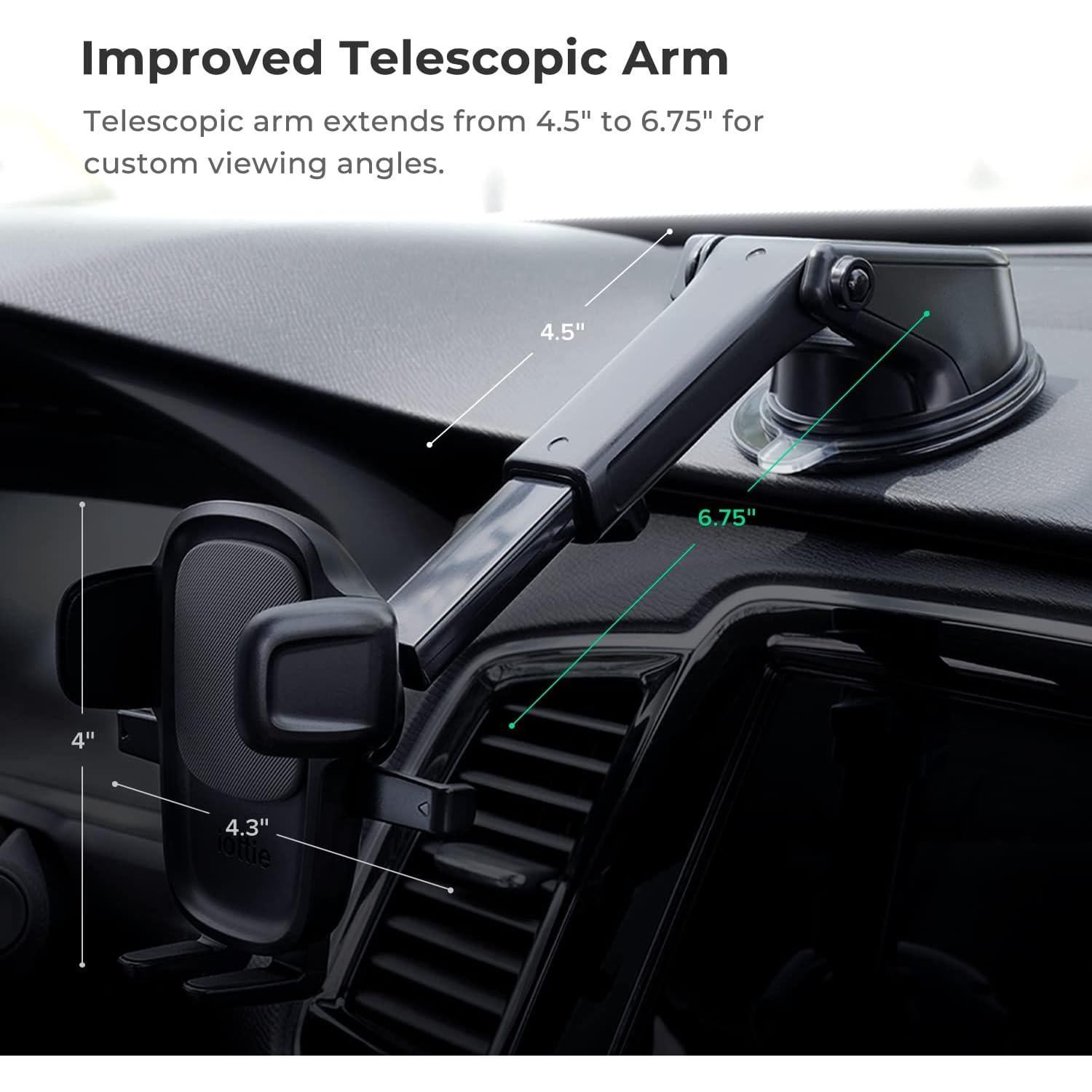 Transmisor de Audio Inalámbrico Bluetooth Twelve South AirFly SE y Soporte iOttie Easy One Touch 5