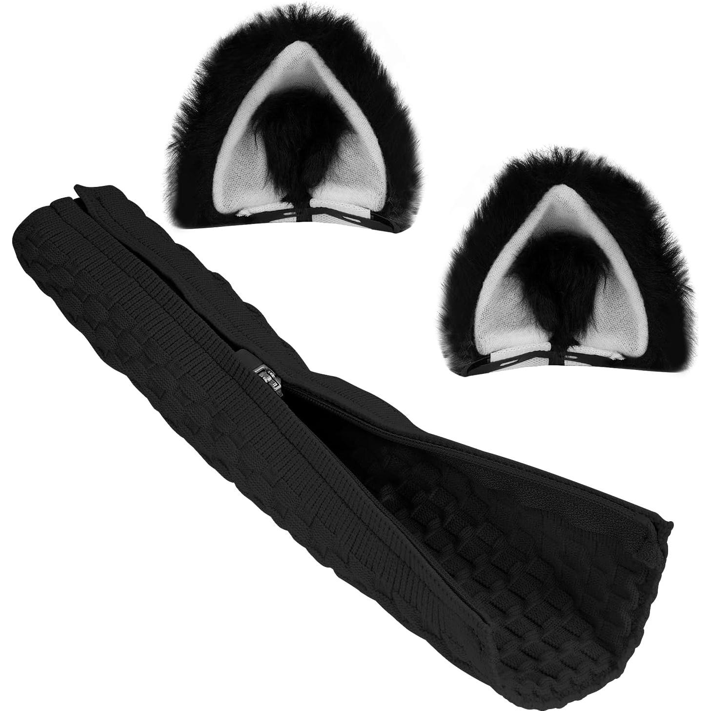 Cubierta de Diadema Geekria + Orejas de Gato para Auriculares