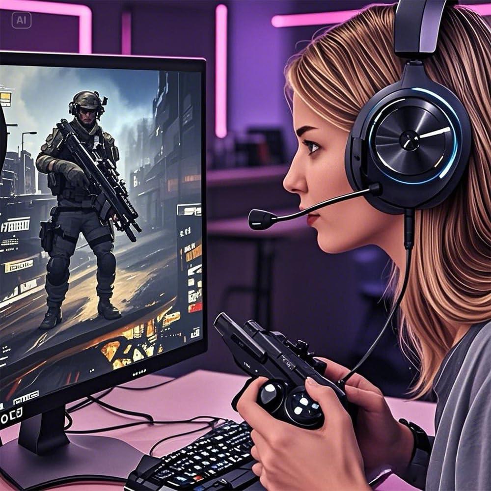 Cable de Audio de Reemplazo CLANMOU para SteelSeries Arctis Nova 7/Pro 3.5mm