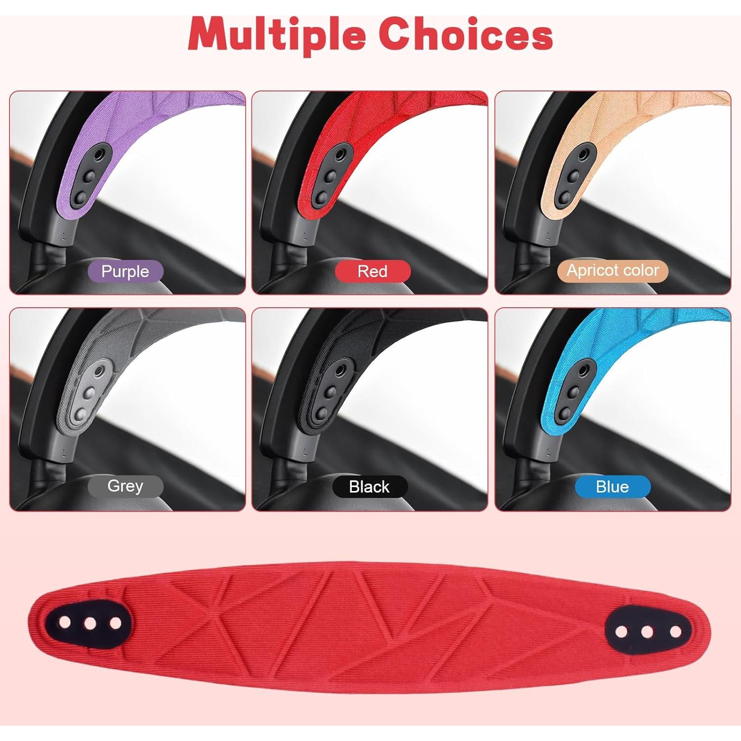 Almohadillas de Reemplazo SteelSeries Arctis Nova Pro Rojo