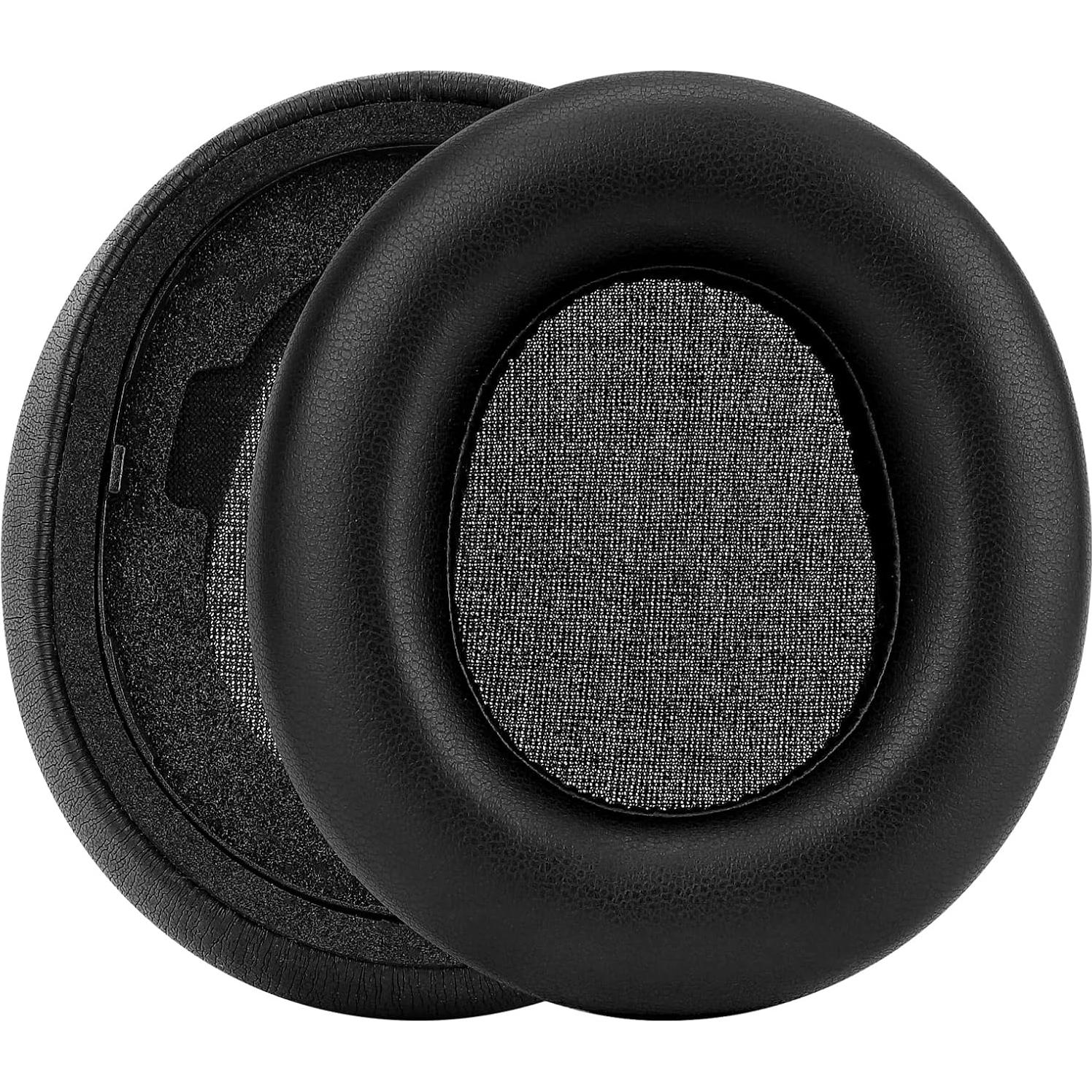 Almohadillas de Reemplazo Linkidea para Auriculares SteelSeries Arctis Nova Pro Inalámbricos - Cuero de Proteína - 2 Unidades