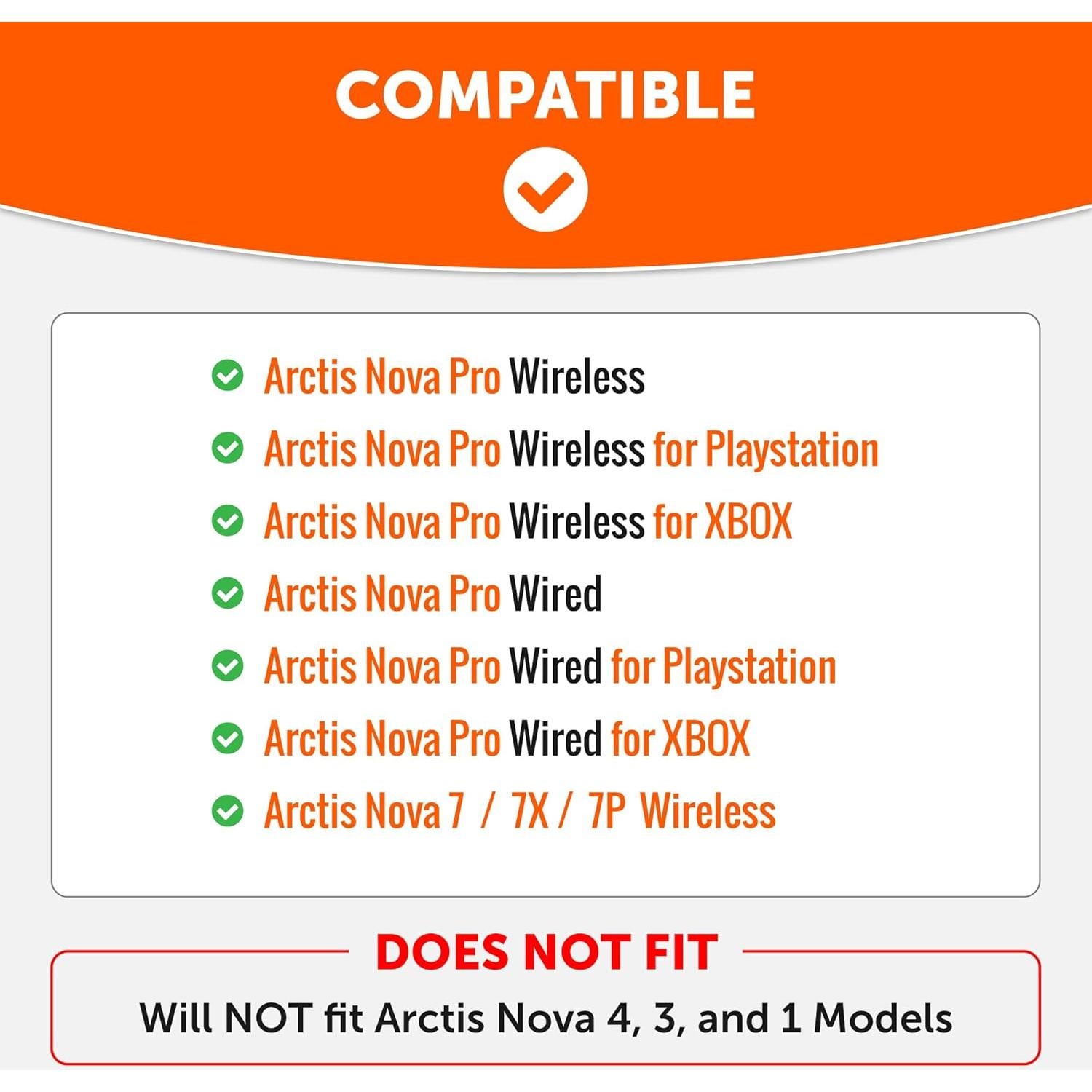 Placas Laterales Altavoz WC para Auriculares Arctis Nova - Camuflaje Negro