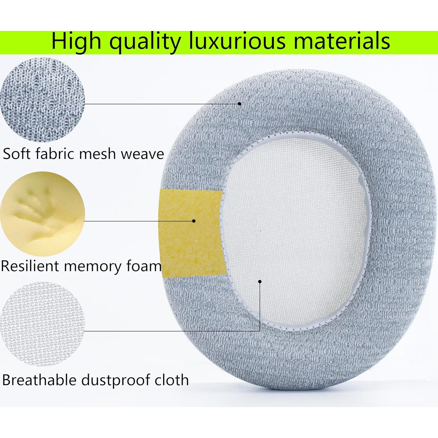 Almohadillas de Reemplazo SteelSeries Arctis Nova Pro Gris