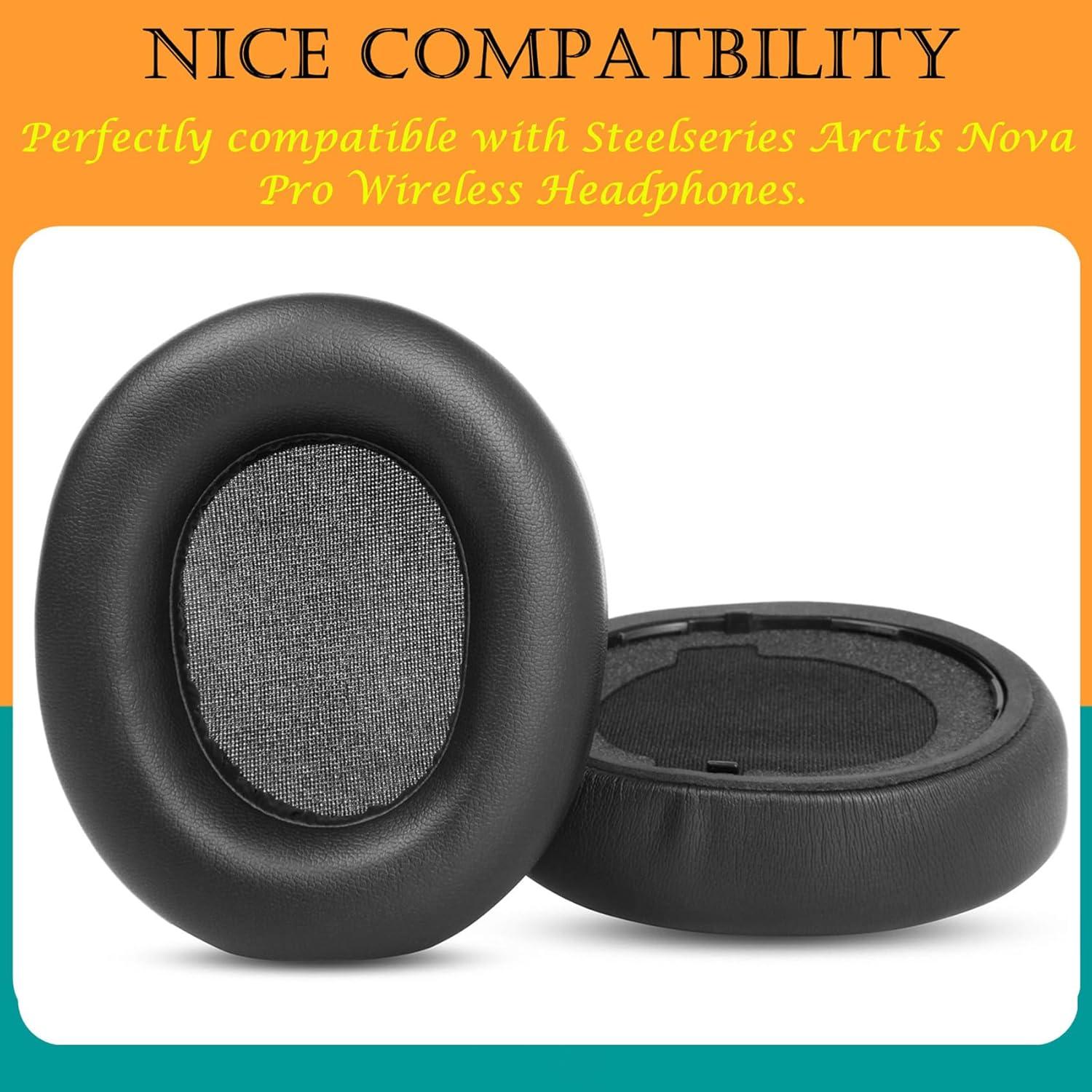 Almohadillas de Repuesto TaiZiChangQin para Steelseries Arctis Nova Pro