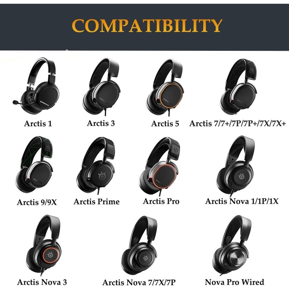 Almohadillas de Gel Refrigerante Lnvecnc para Arctis 7/5/3/1