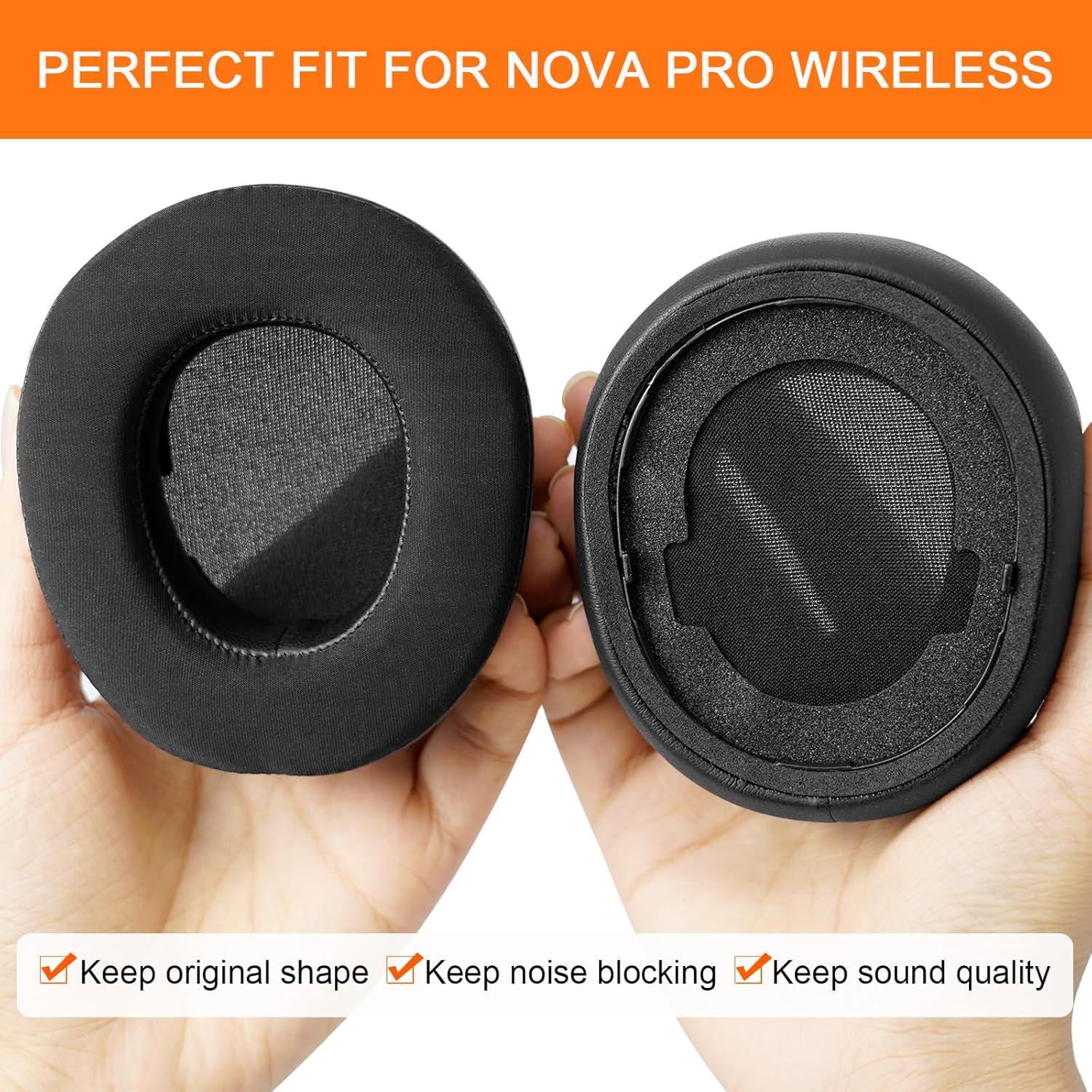 Almohadillas de Gel Refrigerante GVOEARS para Steelseries Arctis Nova Pro