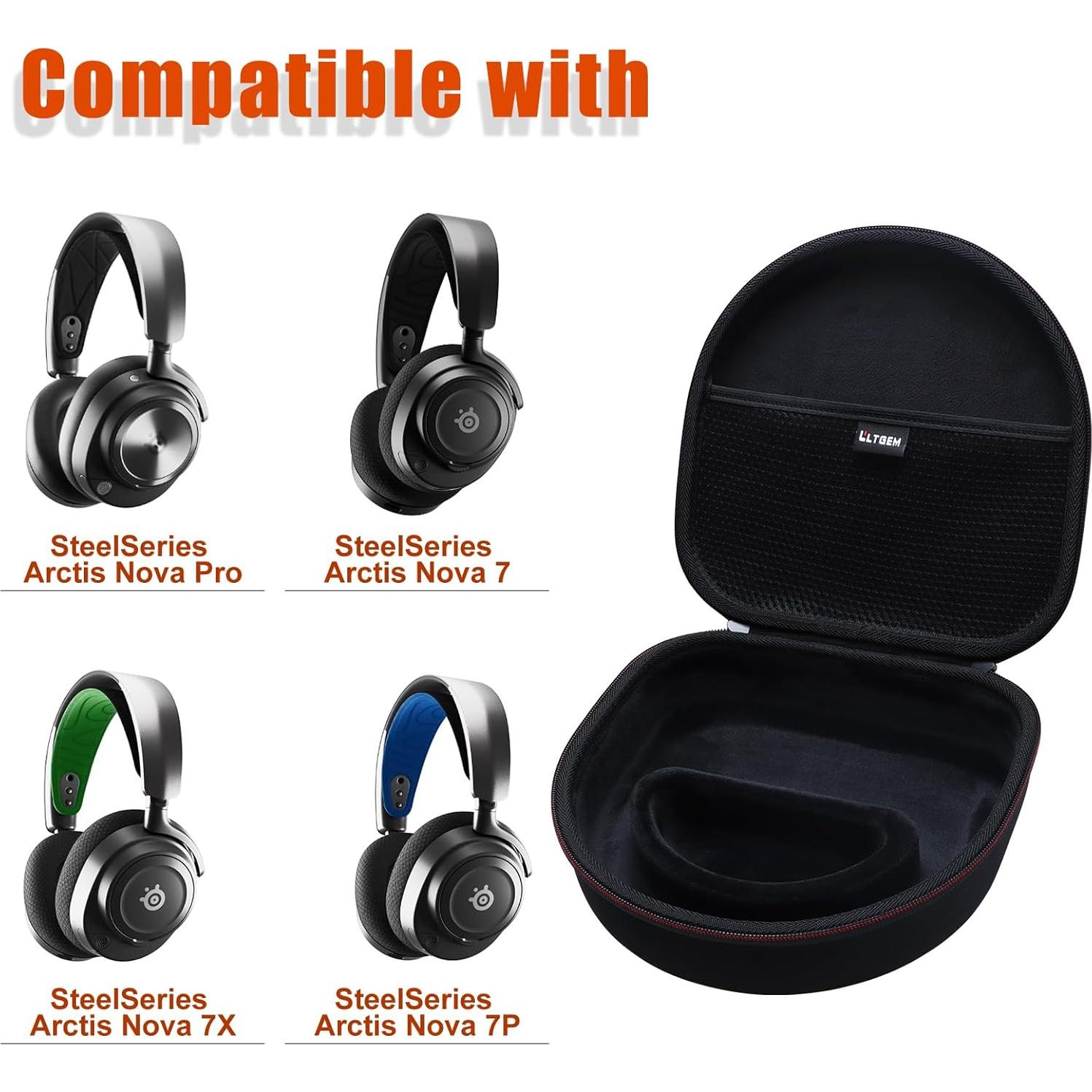 Funda Dura LTGEM para Auriculares SteelSeries Arctis Nova Pro