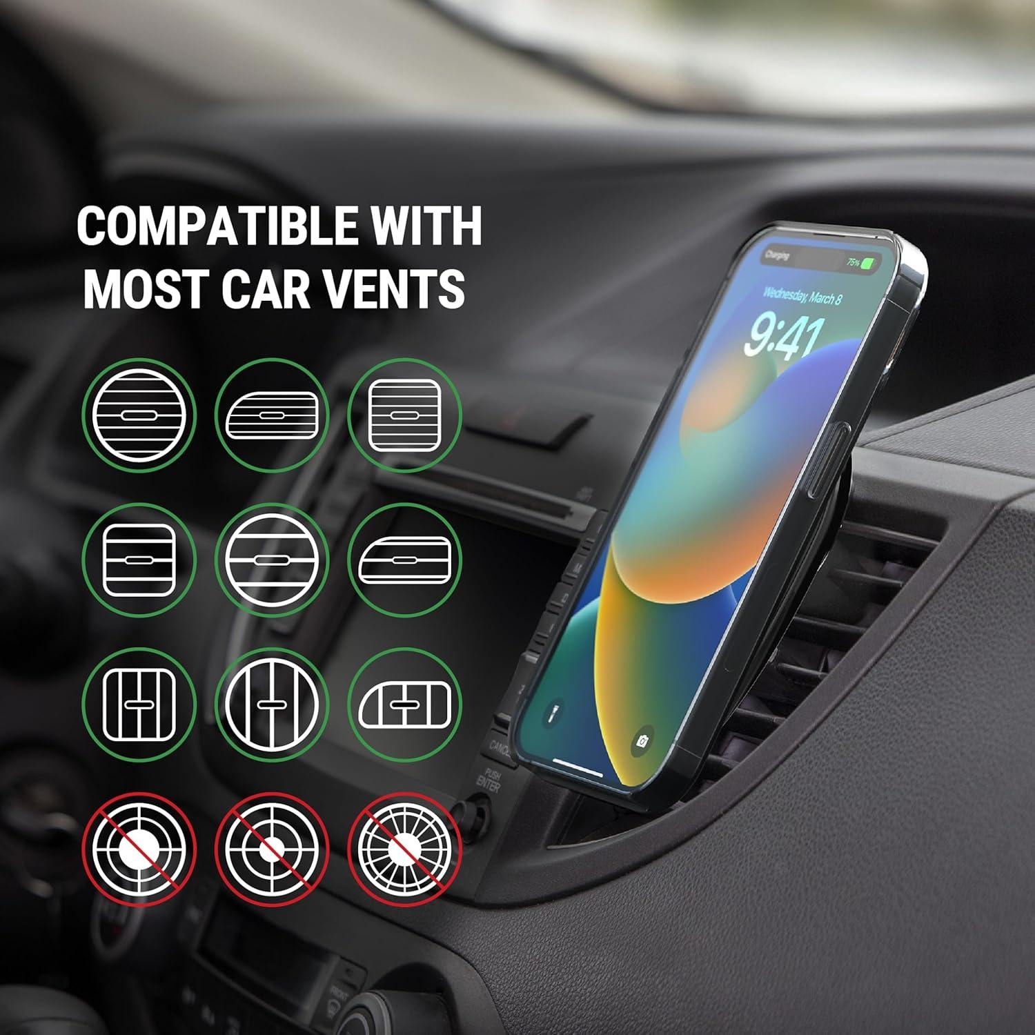 Soporte Magnético Scosche MagicMount Pro 3-en-1 para Auto