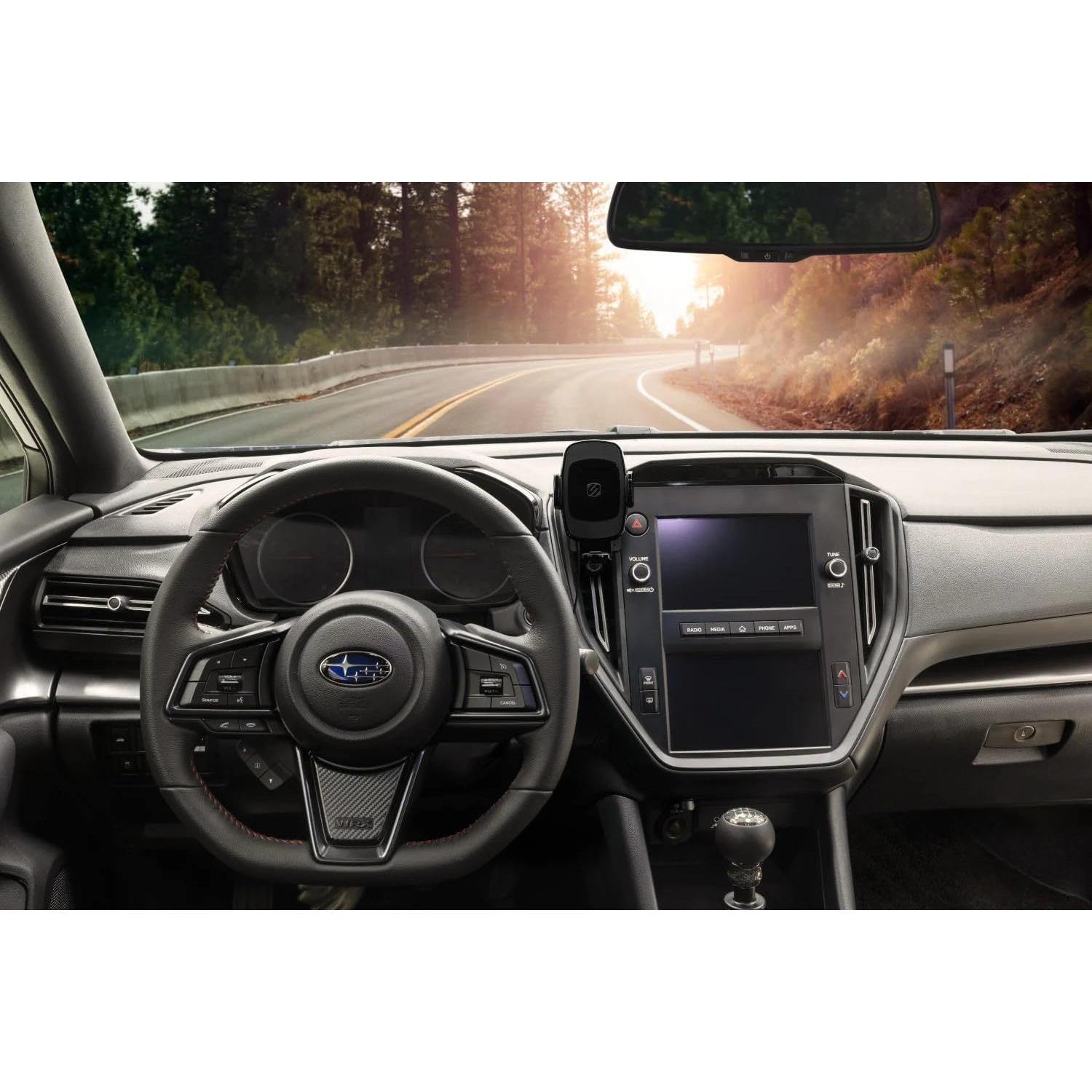 Cargador Inalámbrico Rápido Scosche 15W para Auto con Soporte