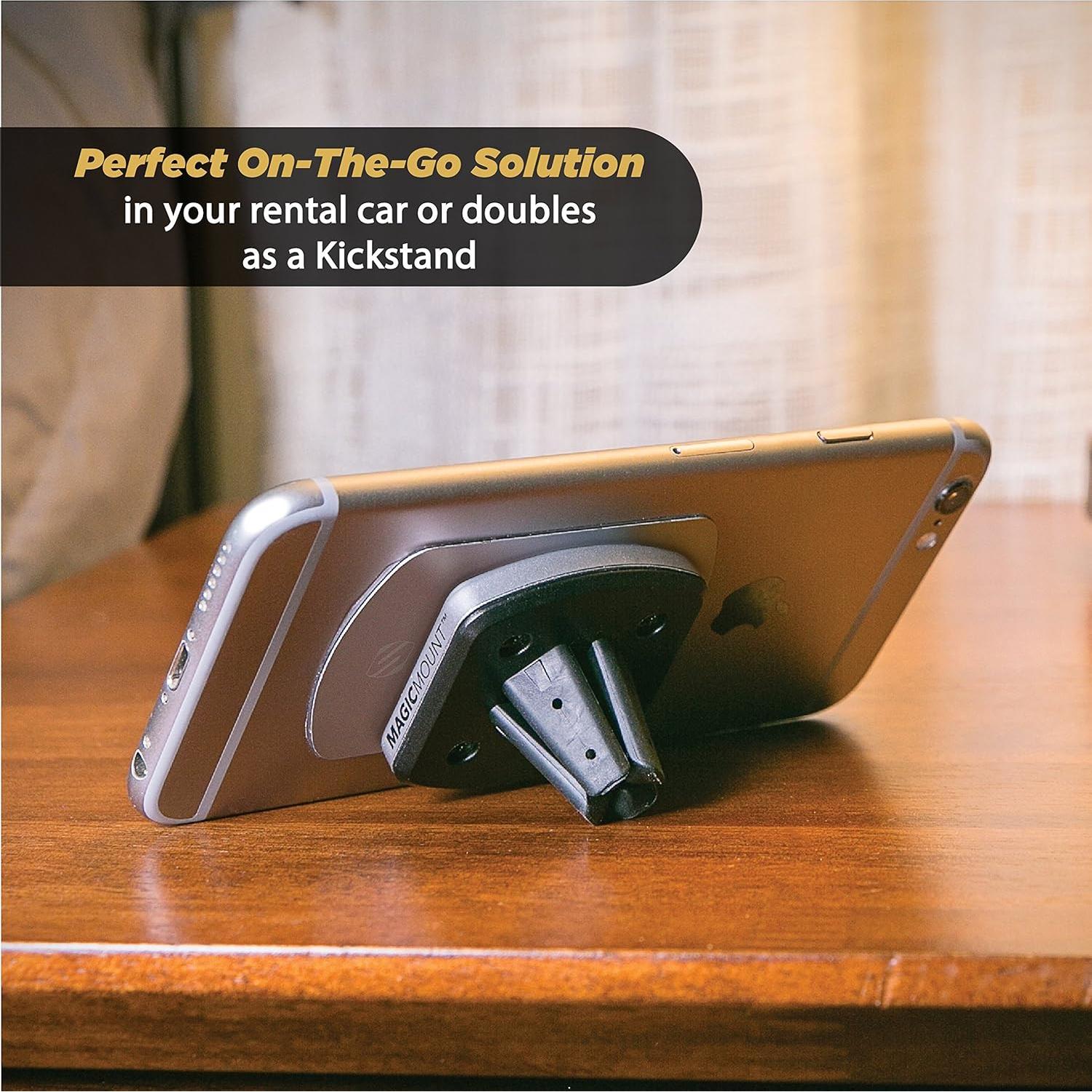 Soporte Magnético para Teléfonos Scosche MPVA - Negro y Plata