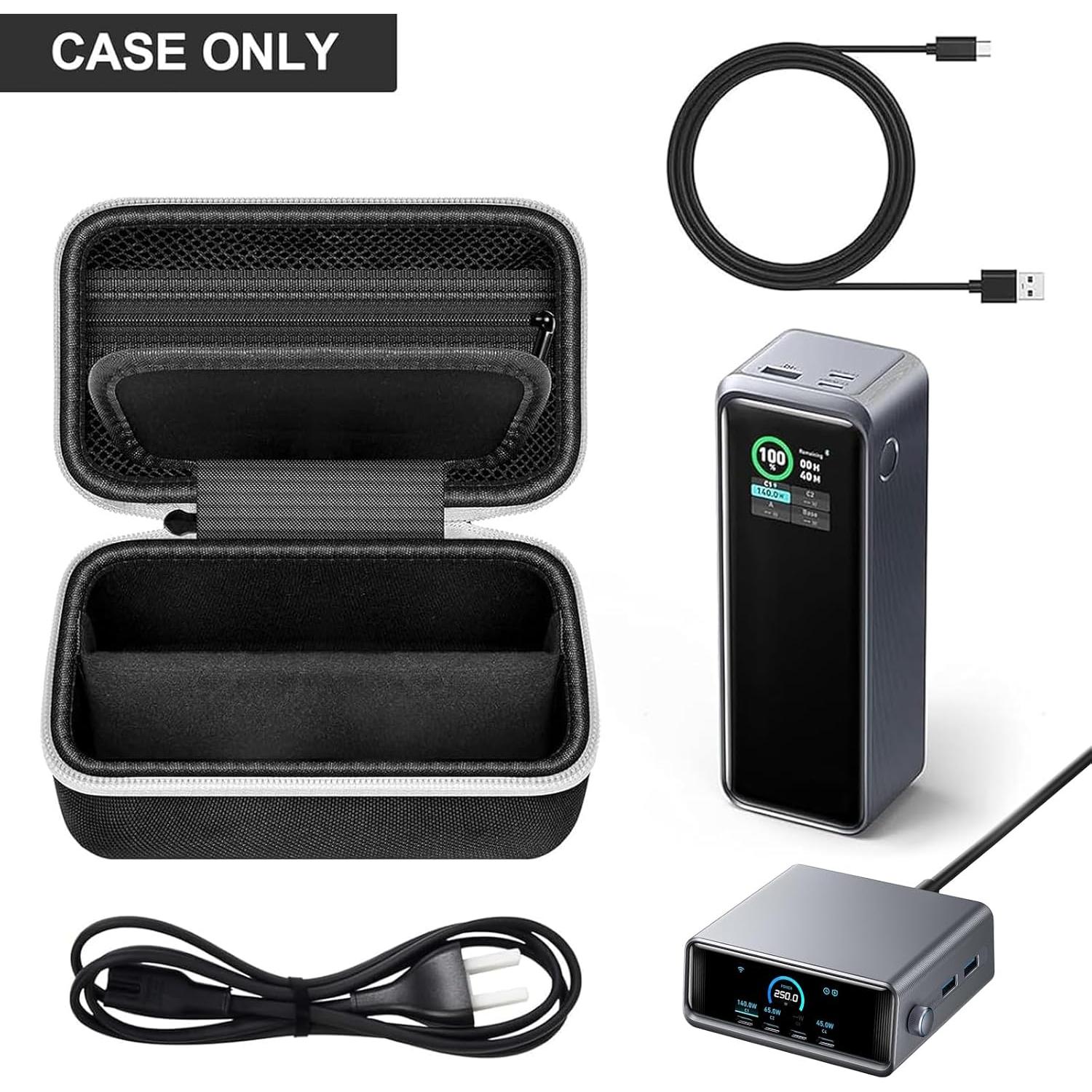 Funda de Transporte Anker Prime 27,650mAh USB C - Negra