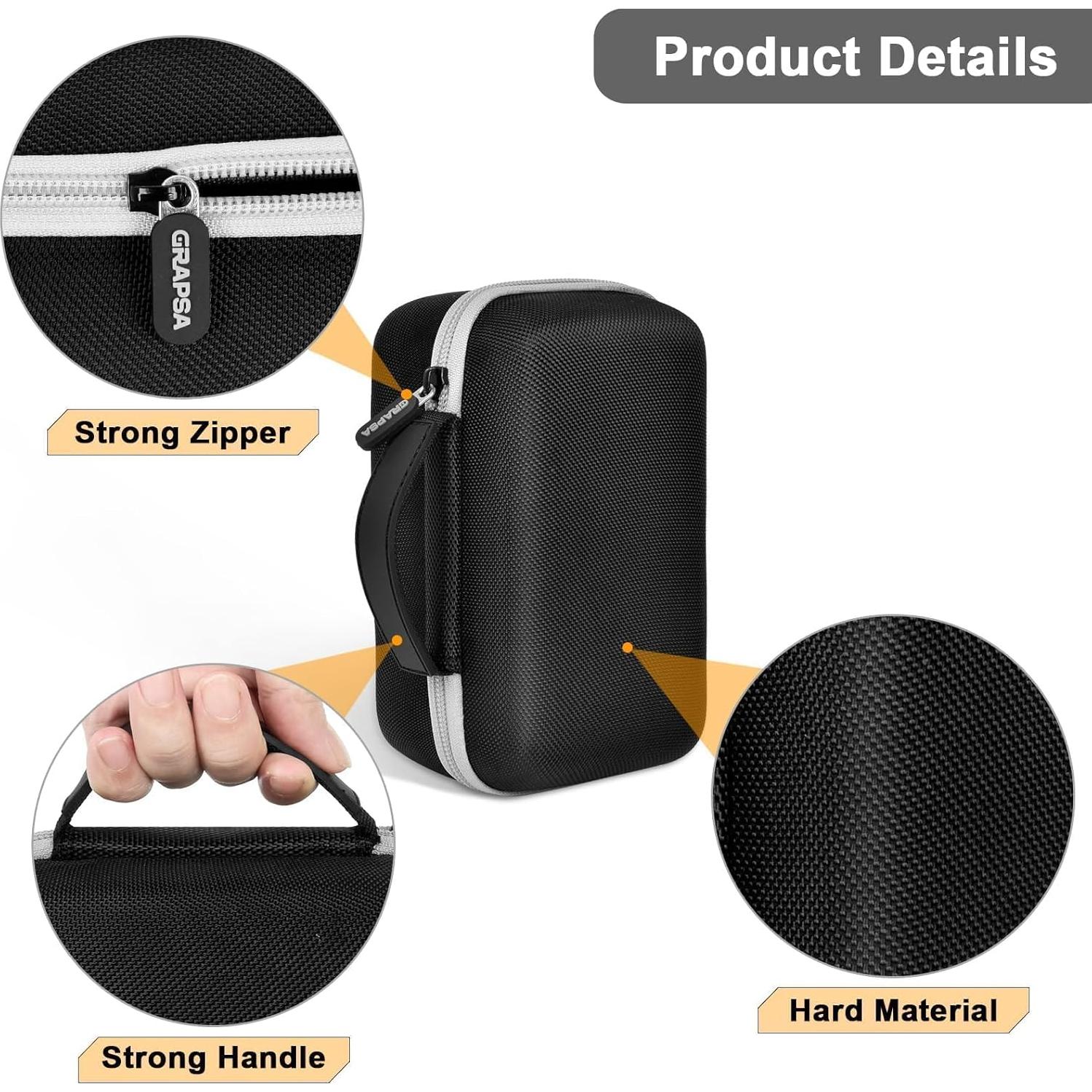 Funda de Transporte Anker Prime 27,650mAh USB C - Negra