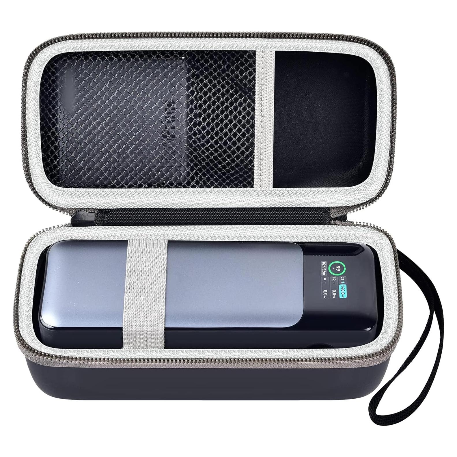 Funda Casmilee para Cargador Portátil Anker 737/735/736 - Negro