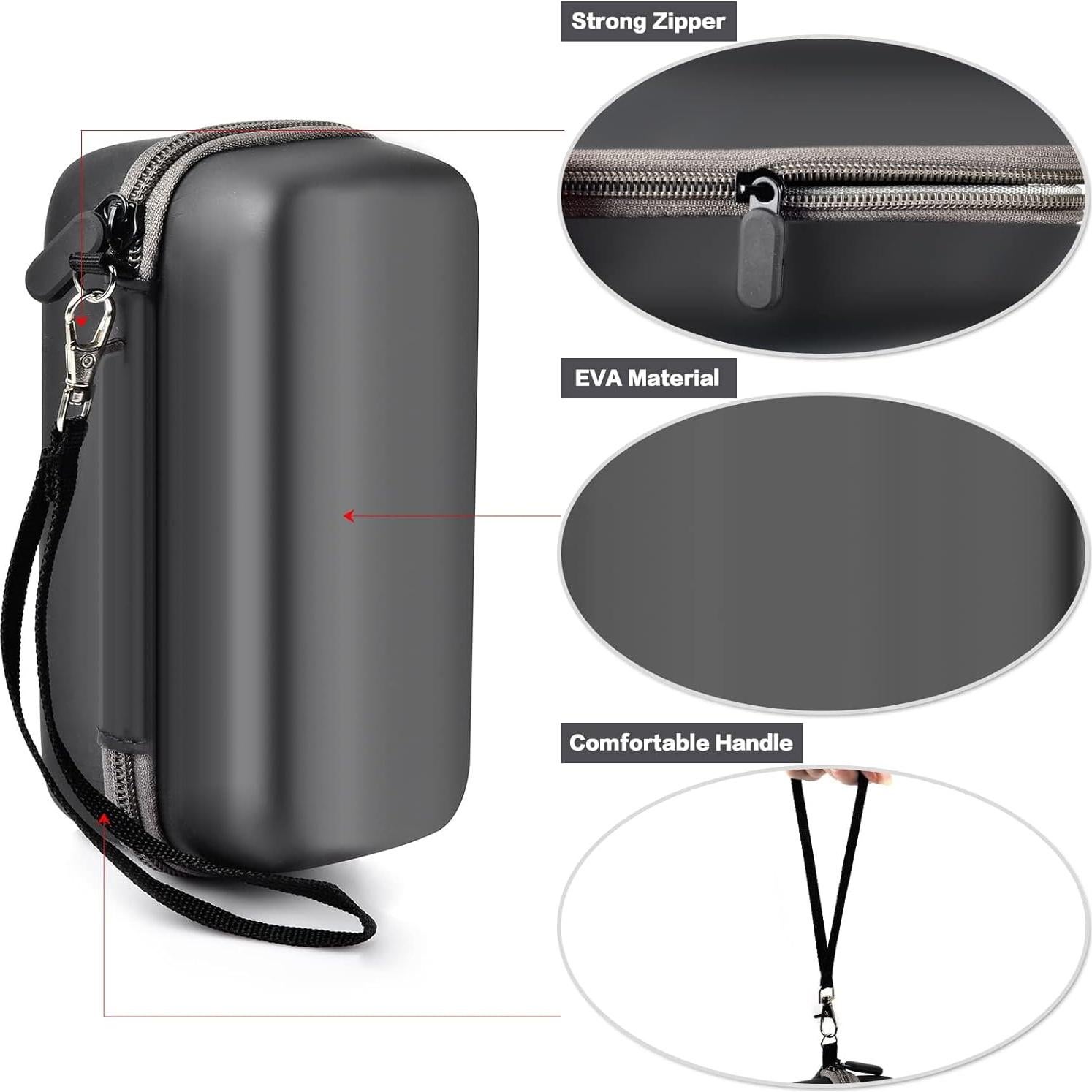 Funda Casmilee para Cargador Portátil Anker 737/735/736 - Negro