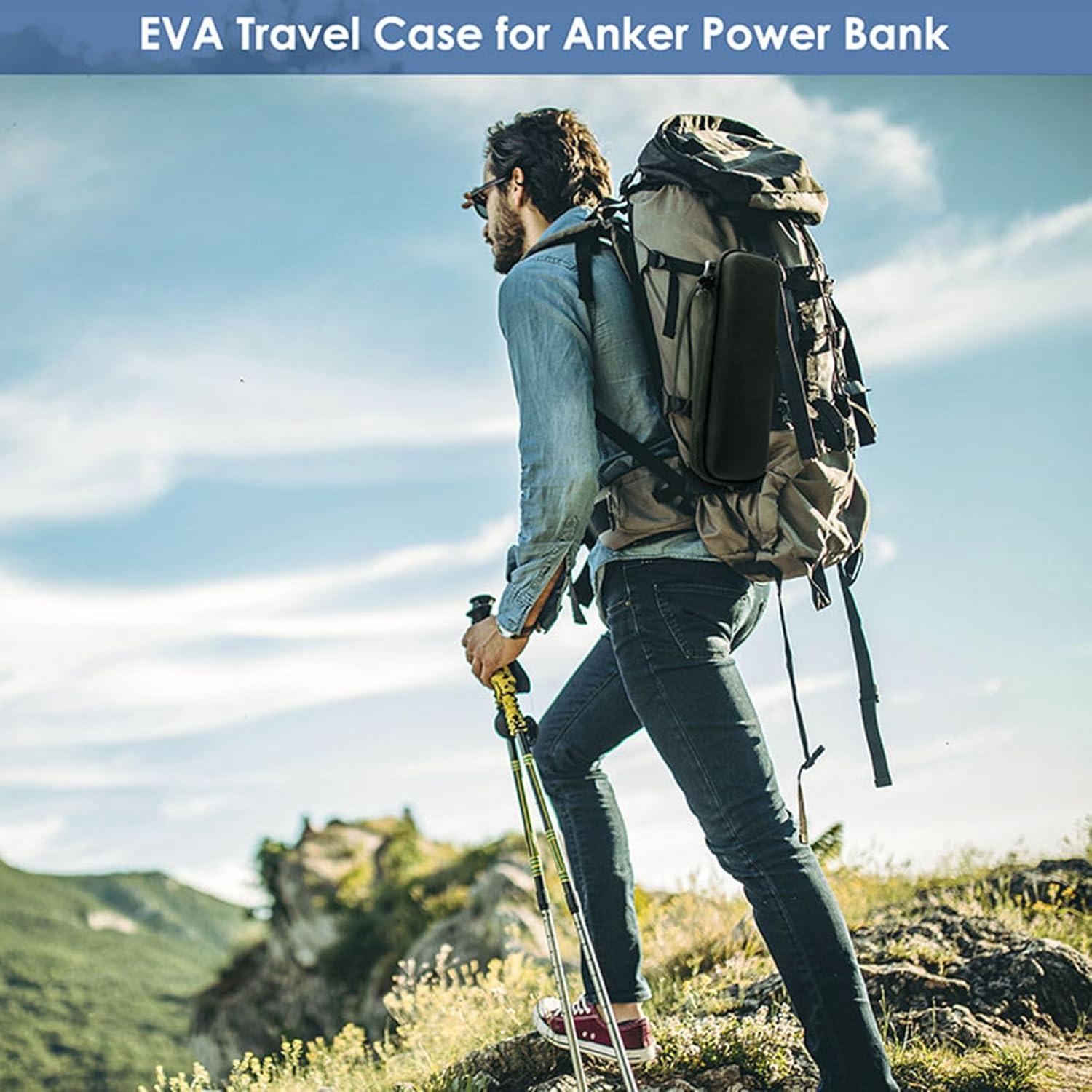 Funda de Almacenamiento EVA Anker Prime 27650mAh y 737 Negra