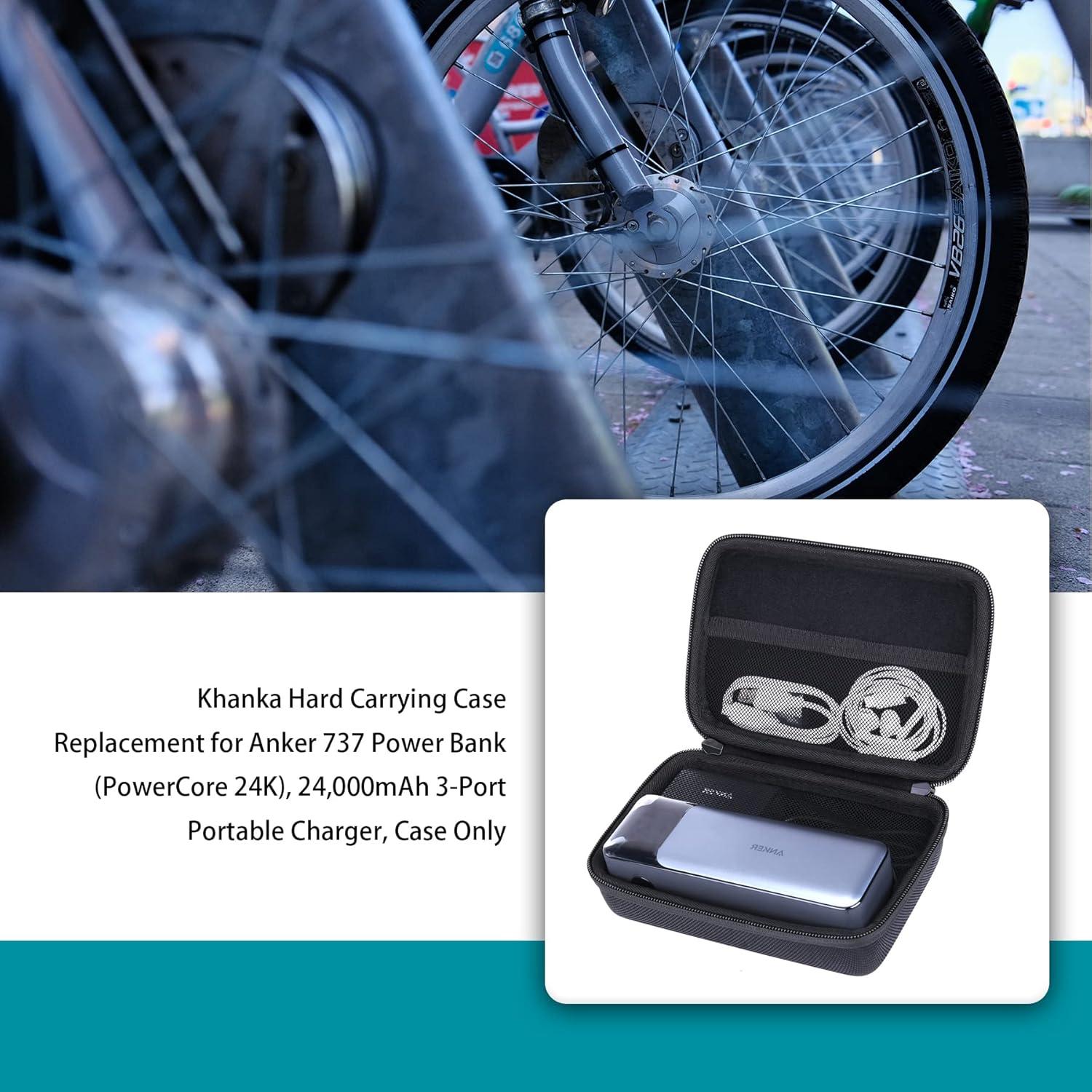 Funda Dura Khanka para Batería Anker 737 PowerCore 24000mAh