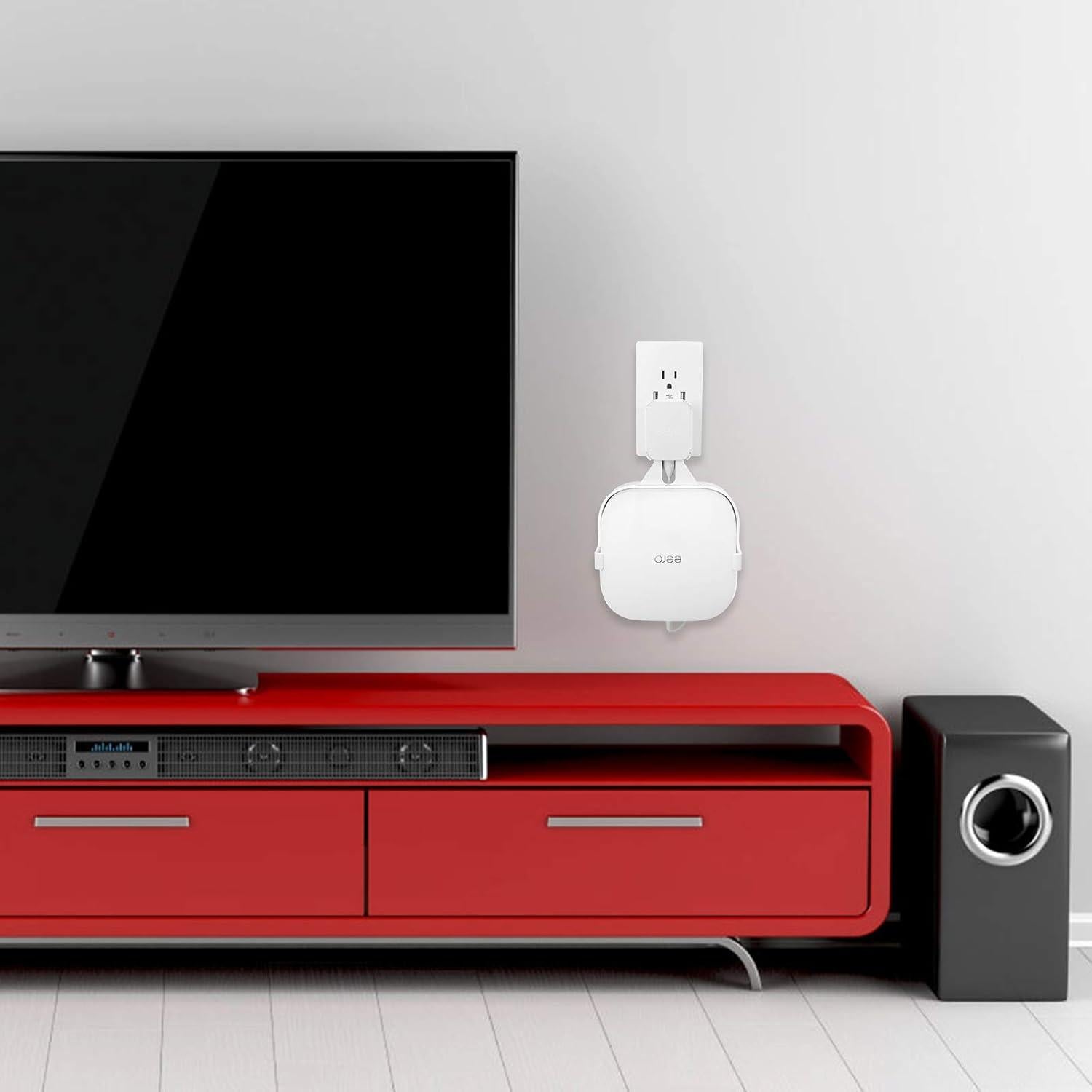 Soporte de Pared para Enchufe HOLACA eero Pro 6 - 2 Paquete