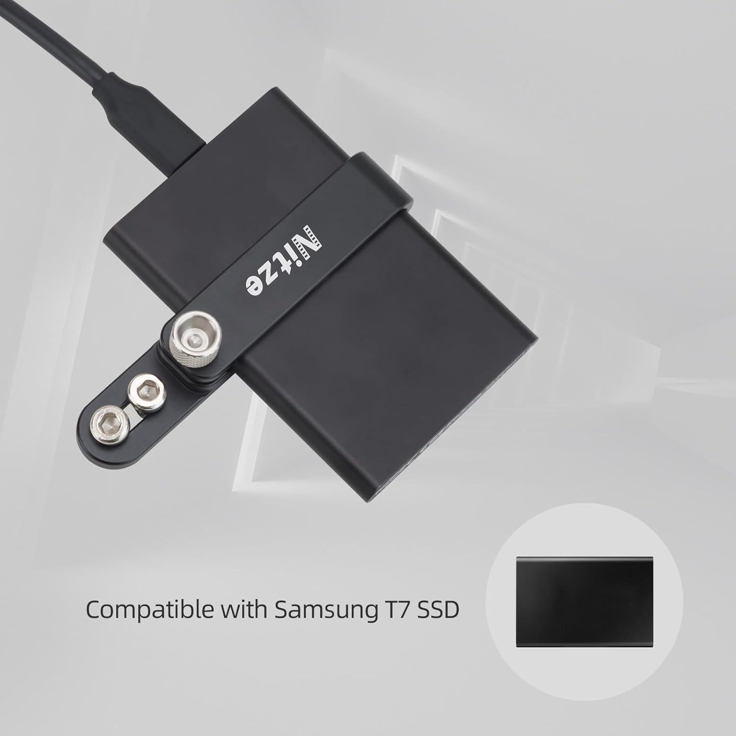 Soporte de SSD Nitze N42-T7 para Samsung T7 - 37g