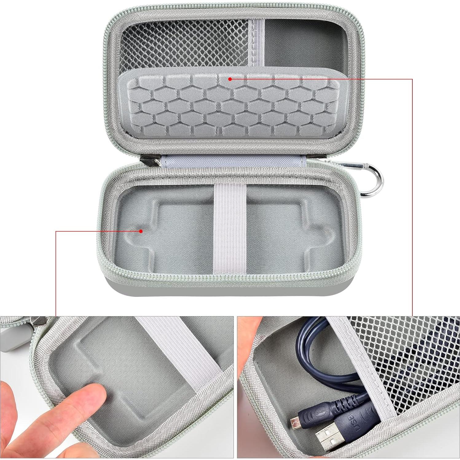 Funda Protectora para SSD Samsung T7 Touch 1TB 2TB Gris