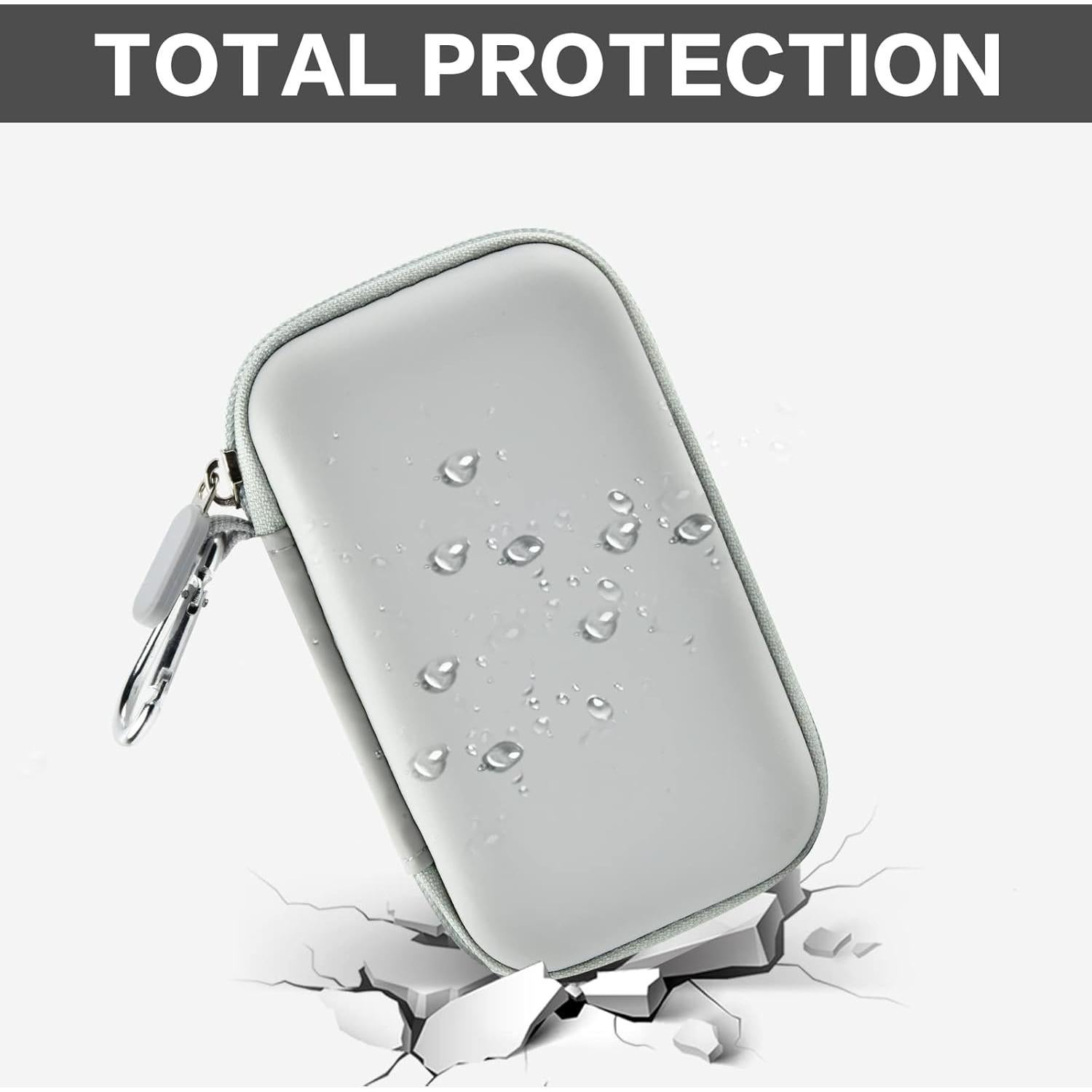 Funda Protectora para SSD Samsung T7 Touch 1TB 2TB Gris