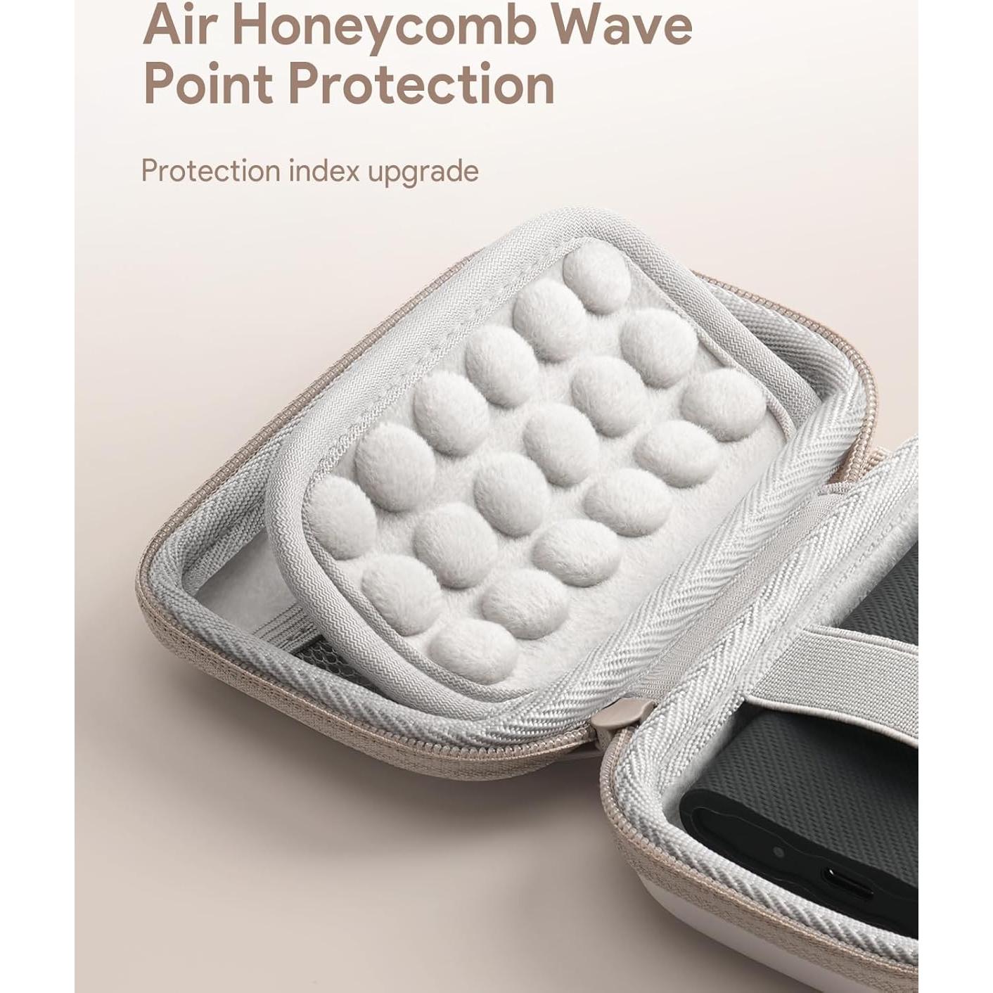 Funda Dura para SSD Samsung T9/T7 Shield/T7 - Blanca