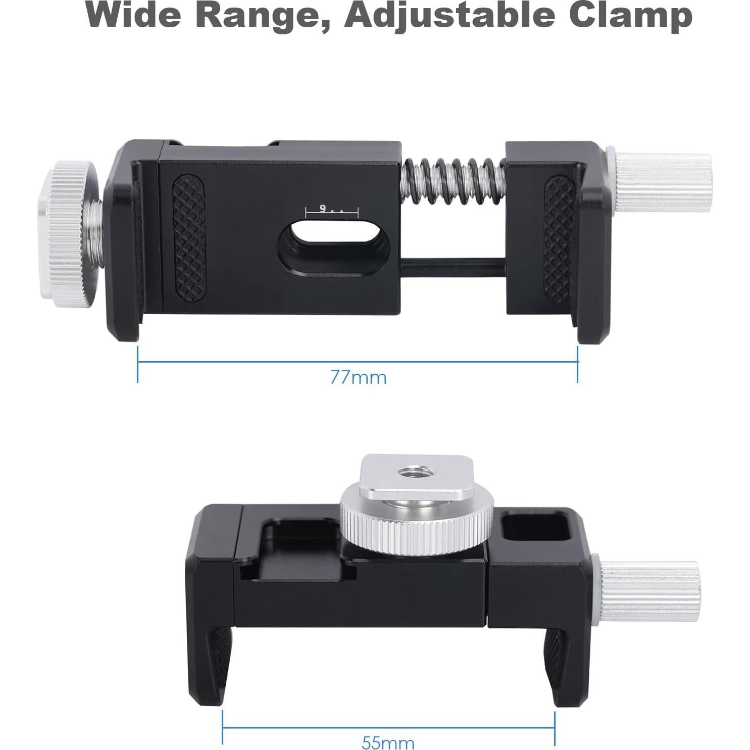 Soporte para SSD NICEYRIG con bloqueo USB-C para T5 T7