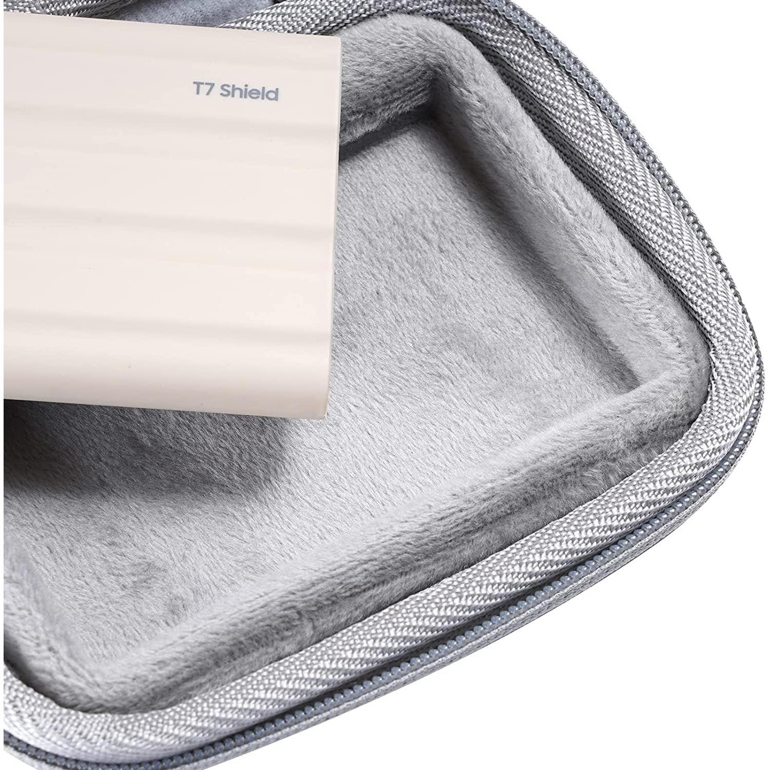 Funda Dura AONKE para SSD Samsung T7 Shield/T9 1TB/2TB Gris