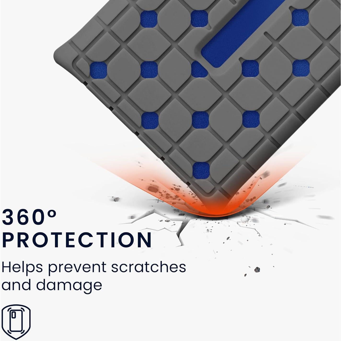 Funda de Silicona kwmobile para Samsung T7 SSD Portátil - Gris