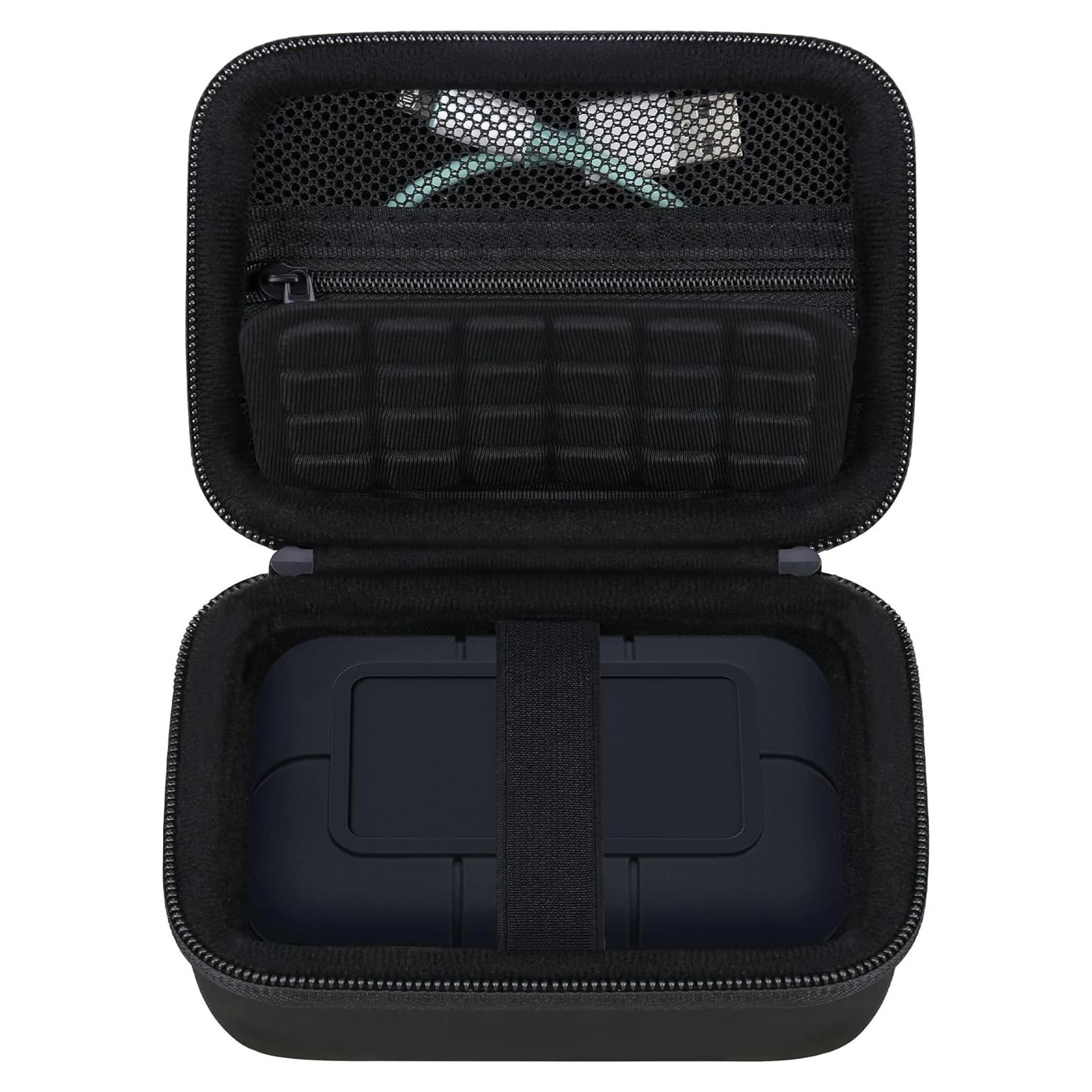 Funda Dura RAIALL para LaCie Rugged SSD Pro5 4TB/2TB Negro