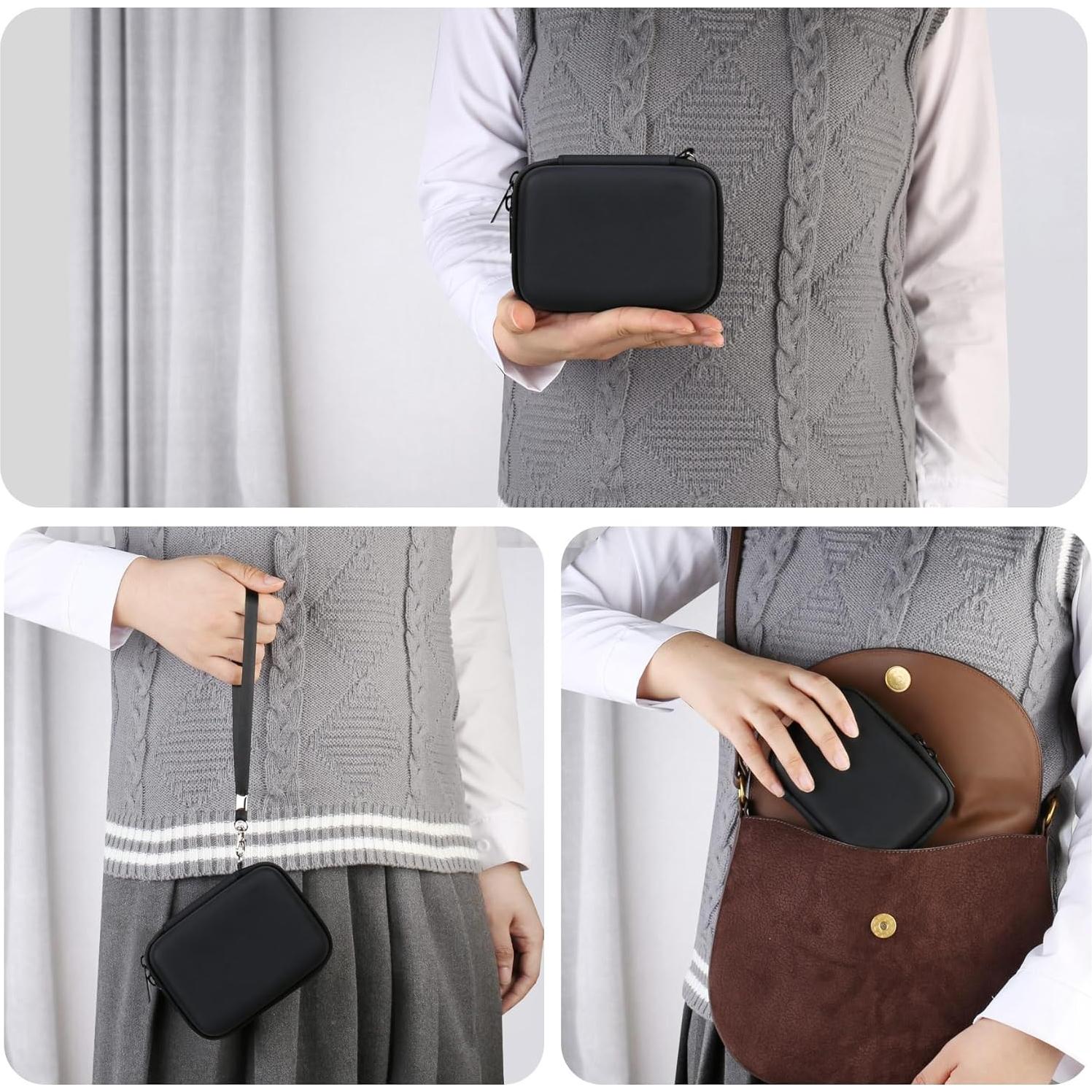 Funda Dura RAIALL para LaCie Rugged SSD Pro5 4TB/2TB Negro