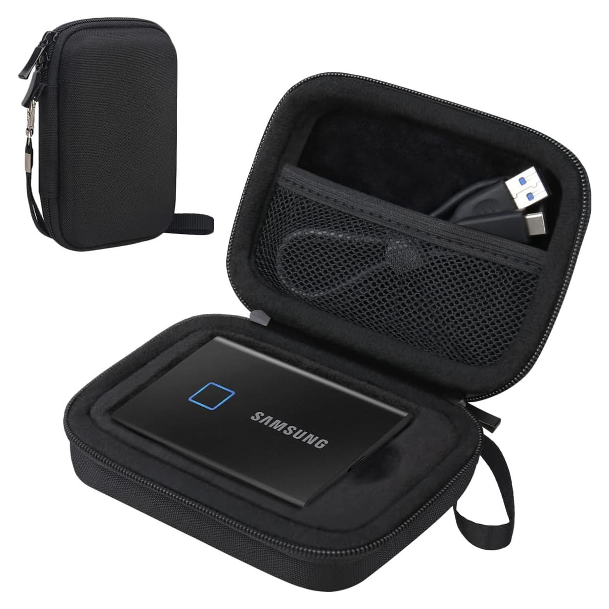 Funda rígida Lacdo para SSD Samsung T7/T7 Touch 500GB-2TB