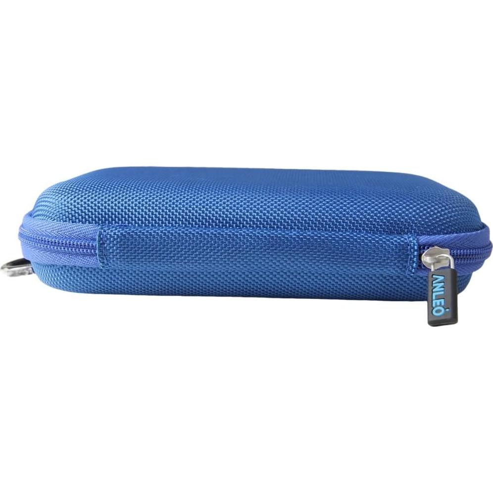 Funda de Viaje Dura Anleo para Samsung T7 Shield 2TB/4TB Azul