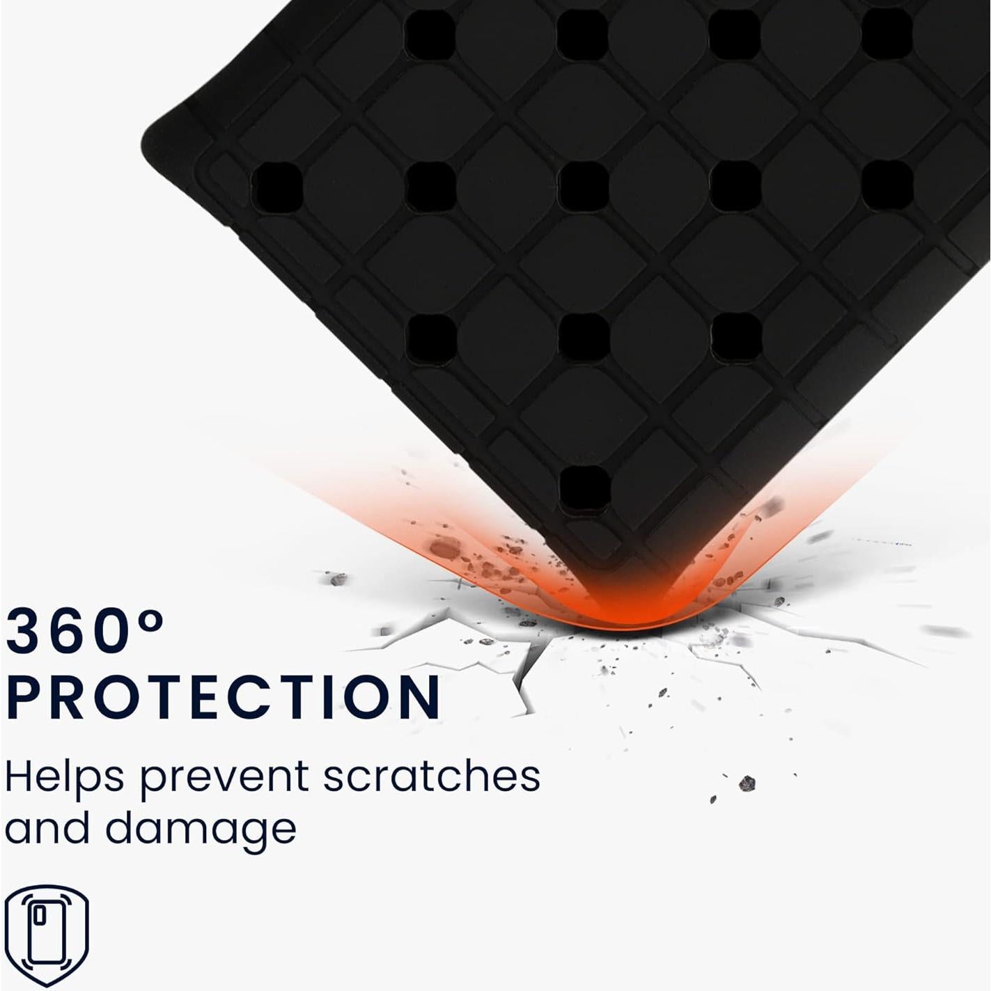 Funda de Silicona kwmobile para Samsung T7 Touch SSD - Negra