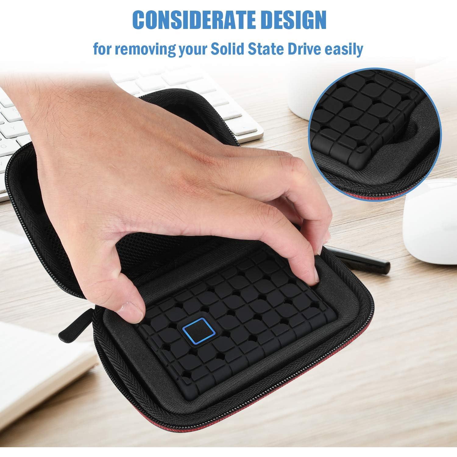 Funda ProCase EVA para SSD Samsung T7/T7 Touch 500GB-2TB