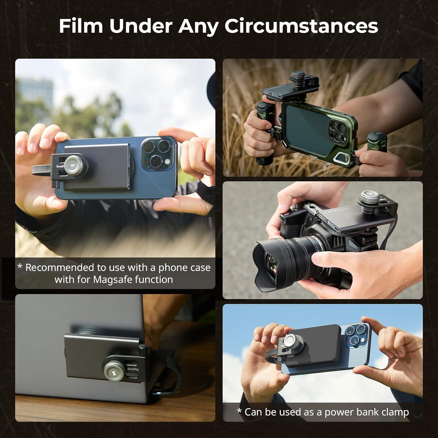 Soporte para SSD SmallRig 2-en-1 con Abrazadera Fría - Modelo 4779