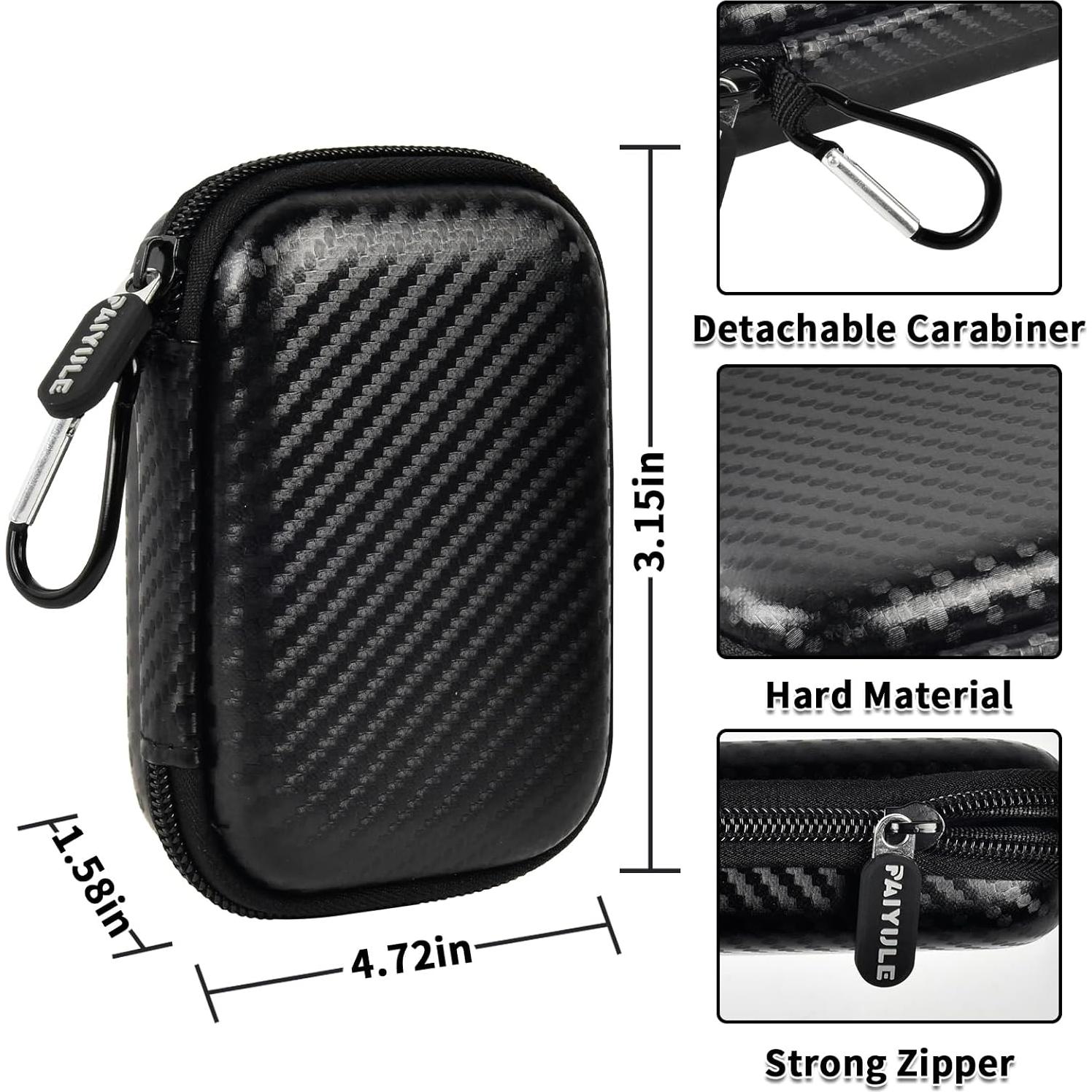 Funda de Transporte PAIYULE para SSD Samsung T9/T7 4TB 2TB 1TB