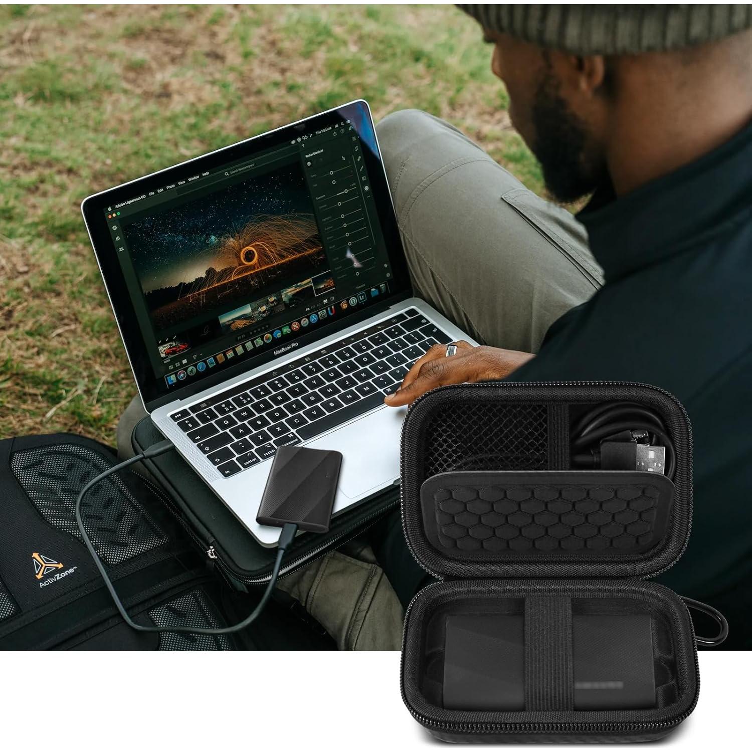 Funda de Transporte PAIYULE para SSD Samsung T9/T7 4TB 2TB 1TB