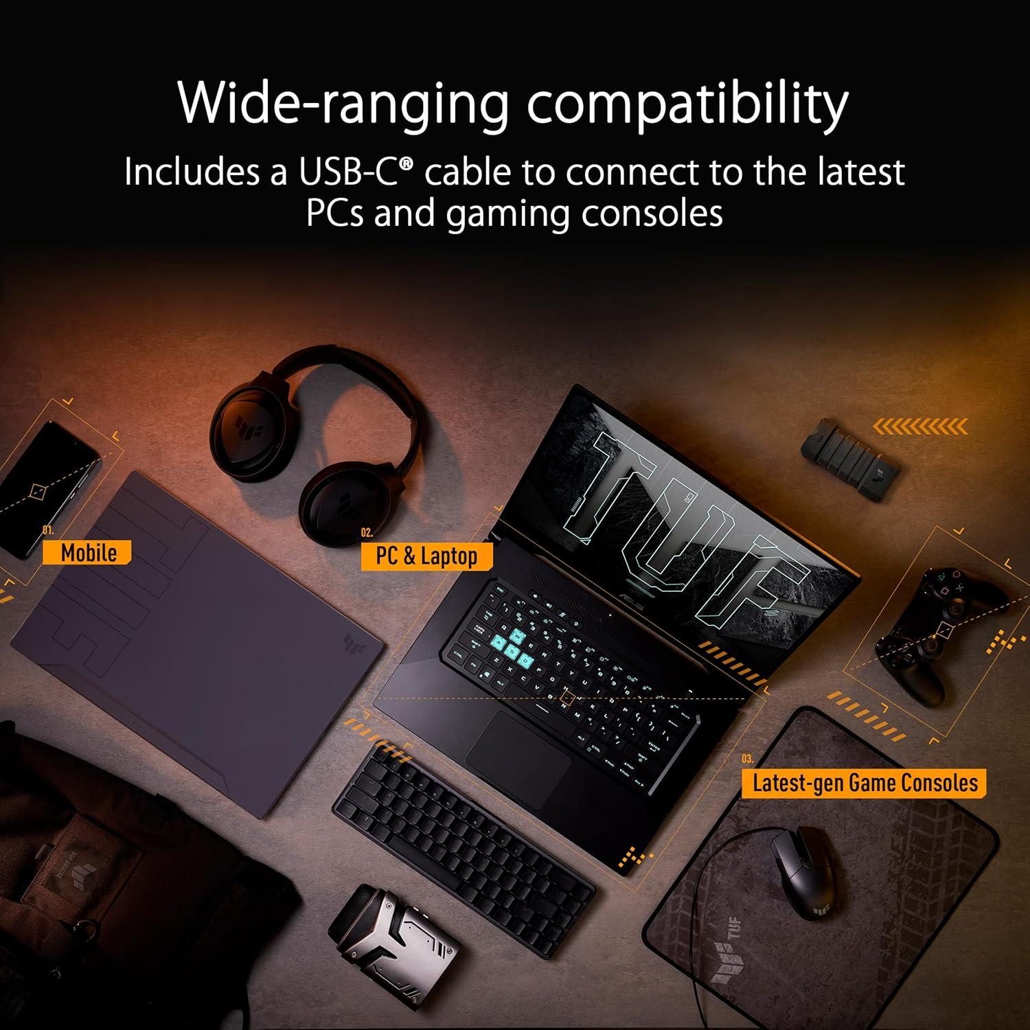 SSD portátil ASUS TUF Gaming AS1000 Plus 1TB USB-C 20 Gbps