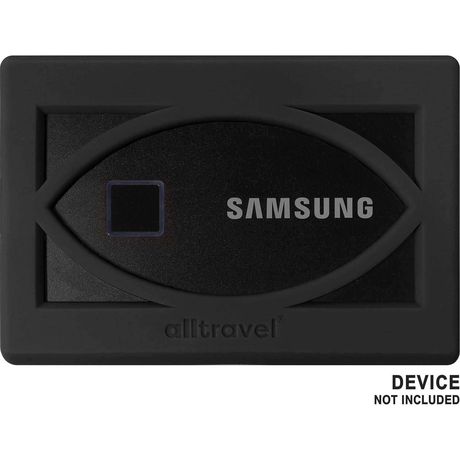 Funda Bumper Alltravel para Disco Duro Samsung T7 - 500GB, 1TB, 2TB