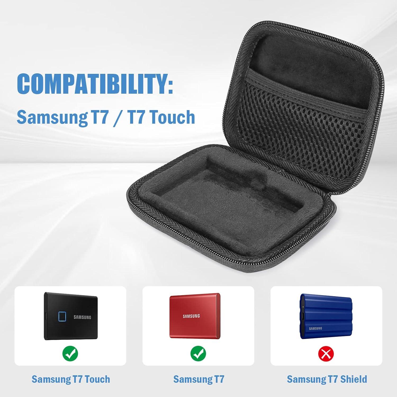 Funda Dura ProCase para SSD Samsung T7/T7 Touch 500GB-2TB